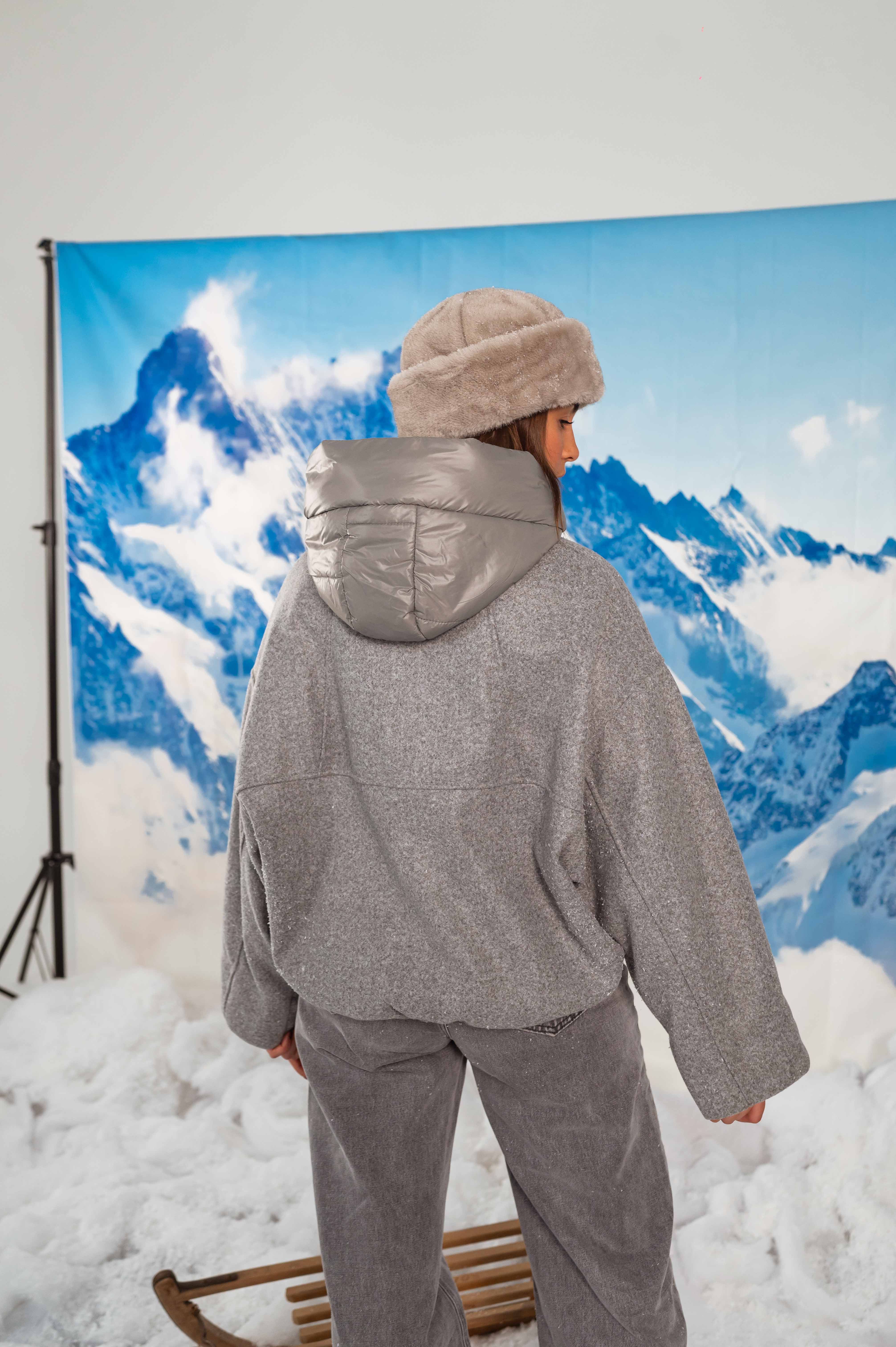 Manteau Joris - gris - Image 9