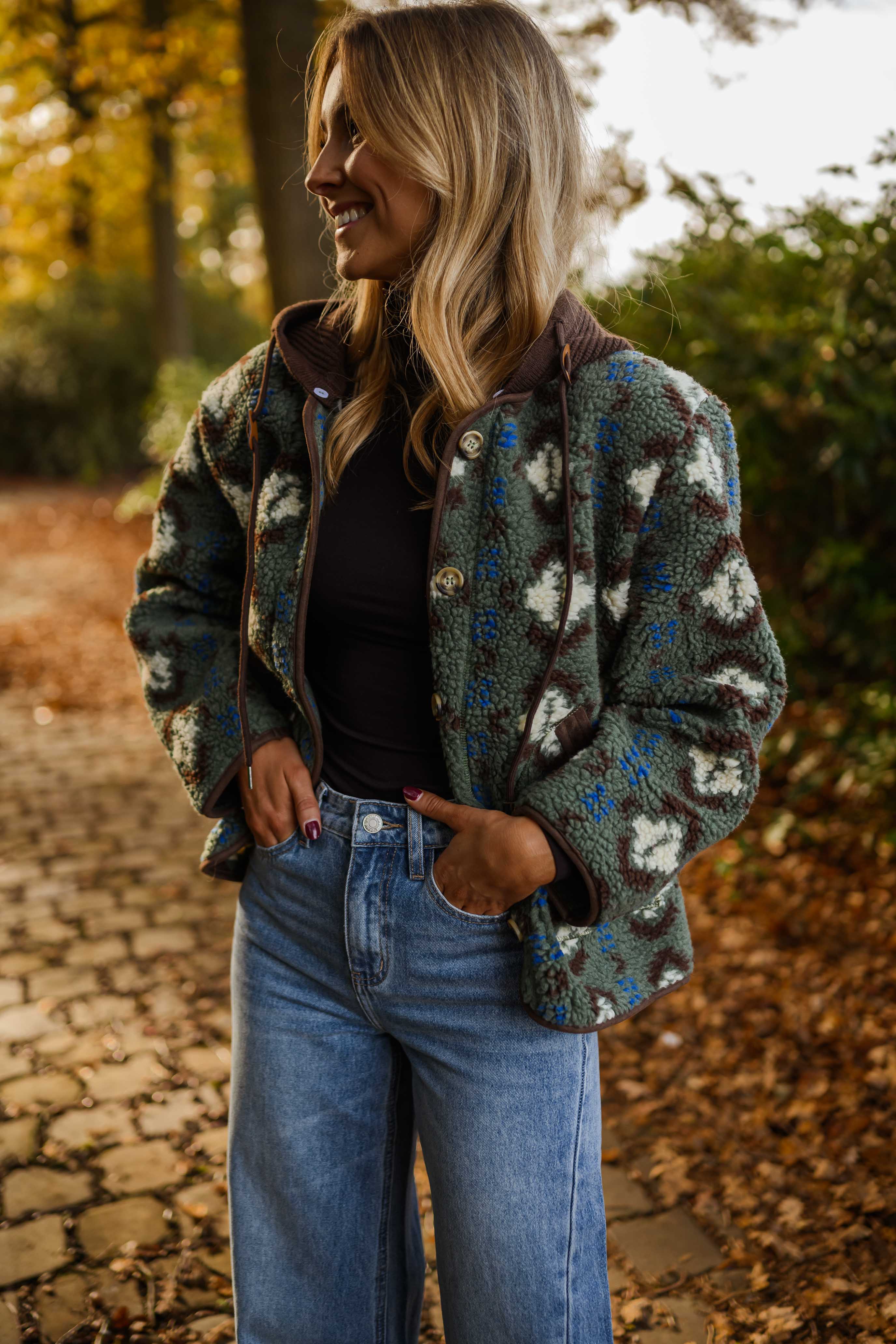 Manteau Malory - kaki à motifs - Image 8