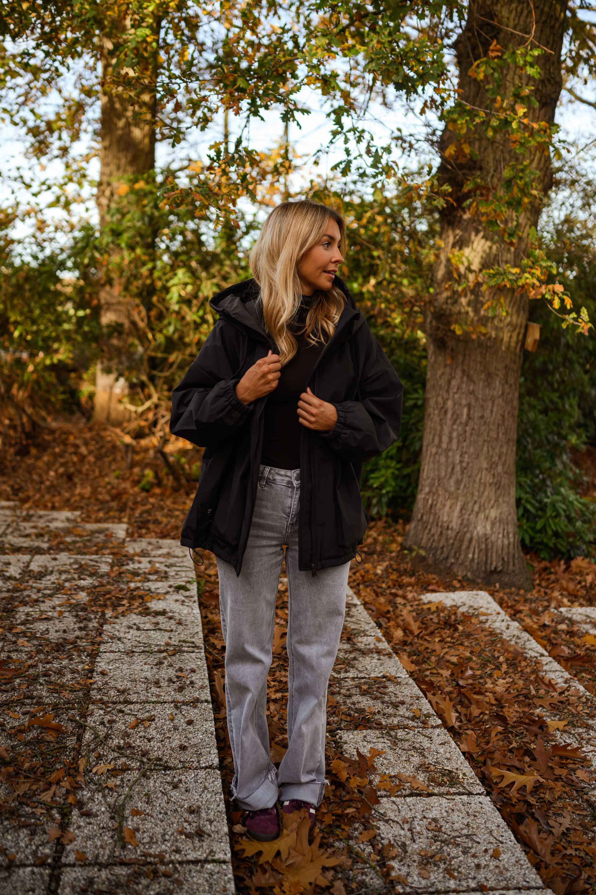 Manteau Manuel - noir - Image 3