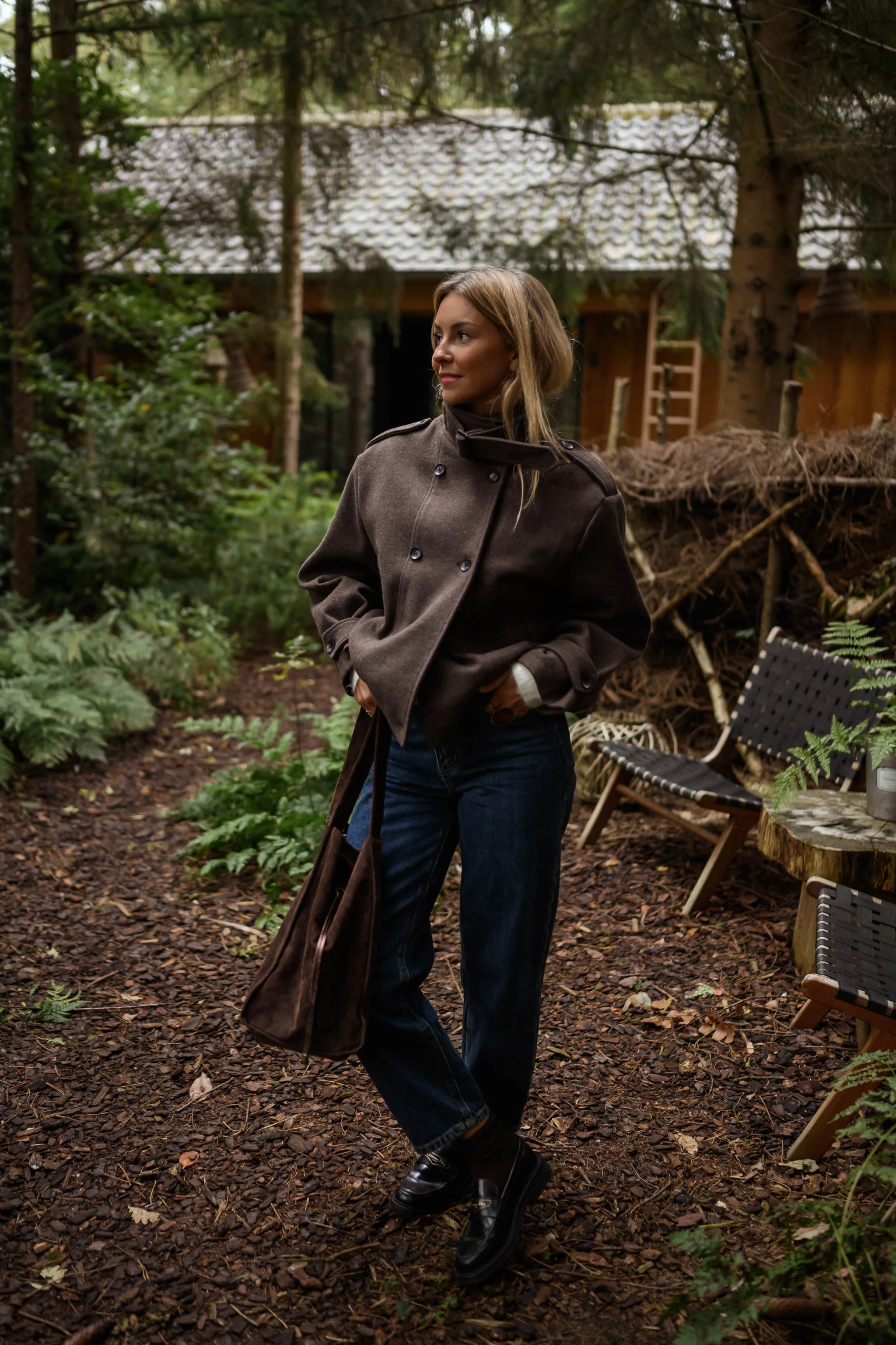 Manteau Orna - brun