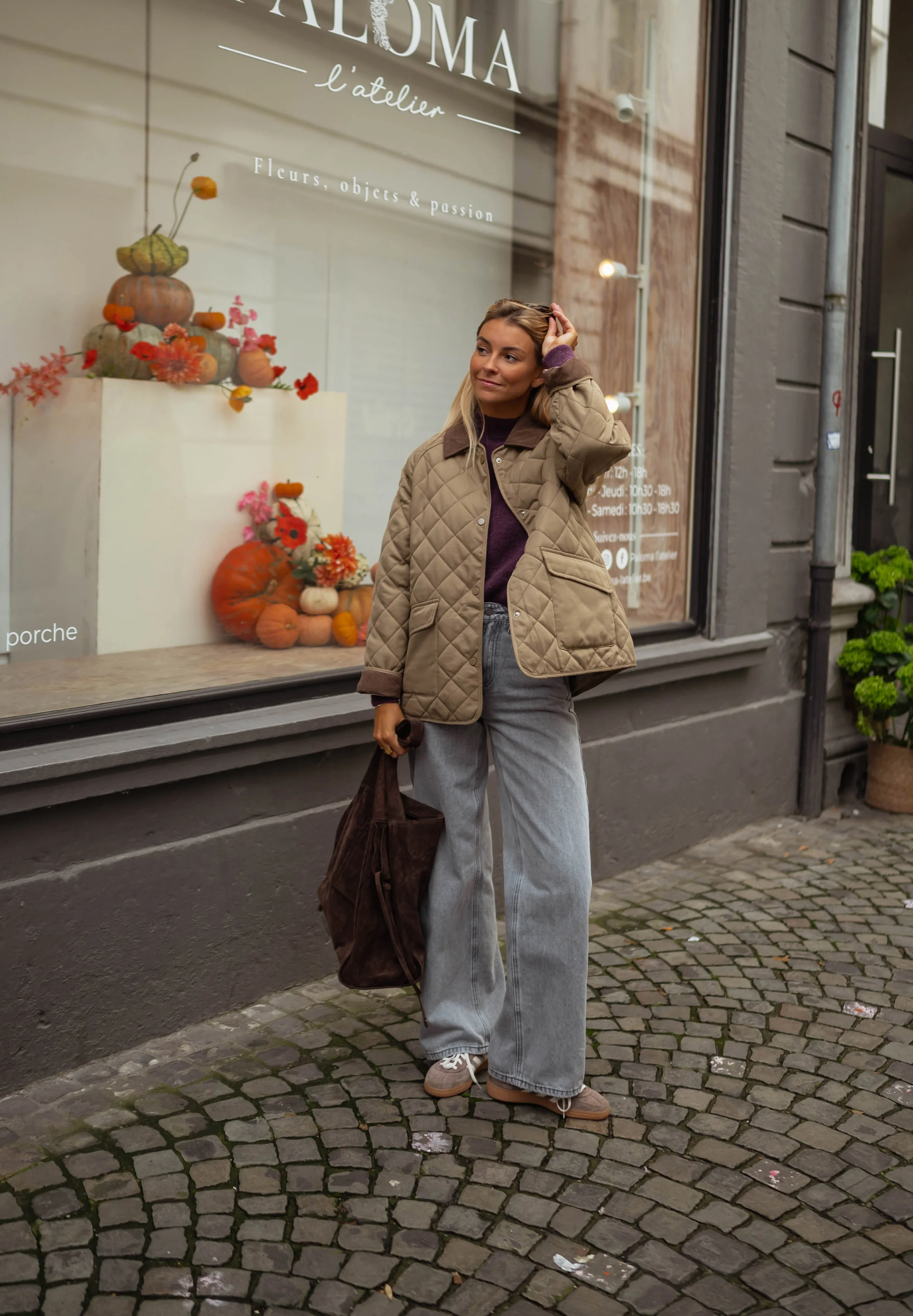 Manteau Paulina - kaki - Image 5