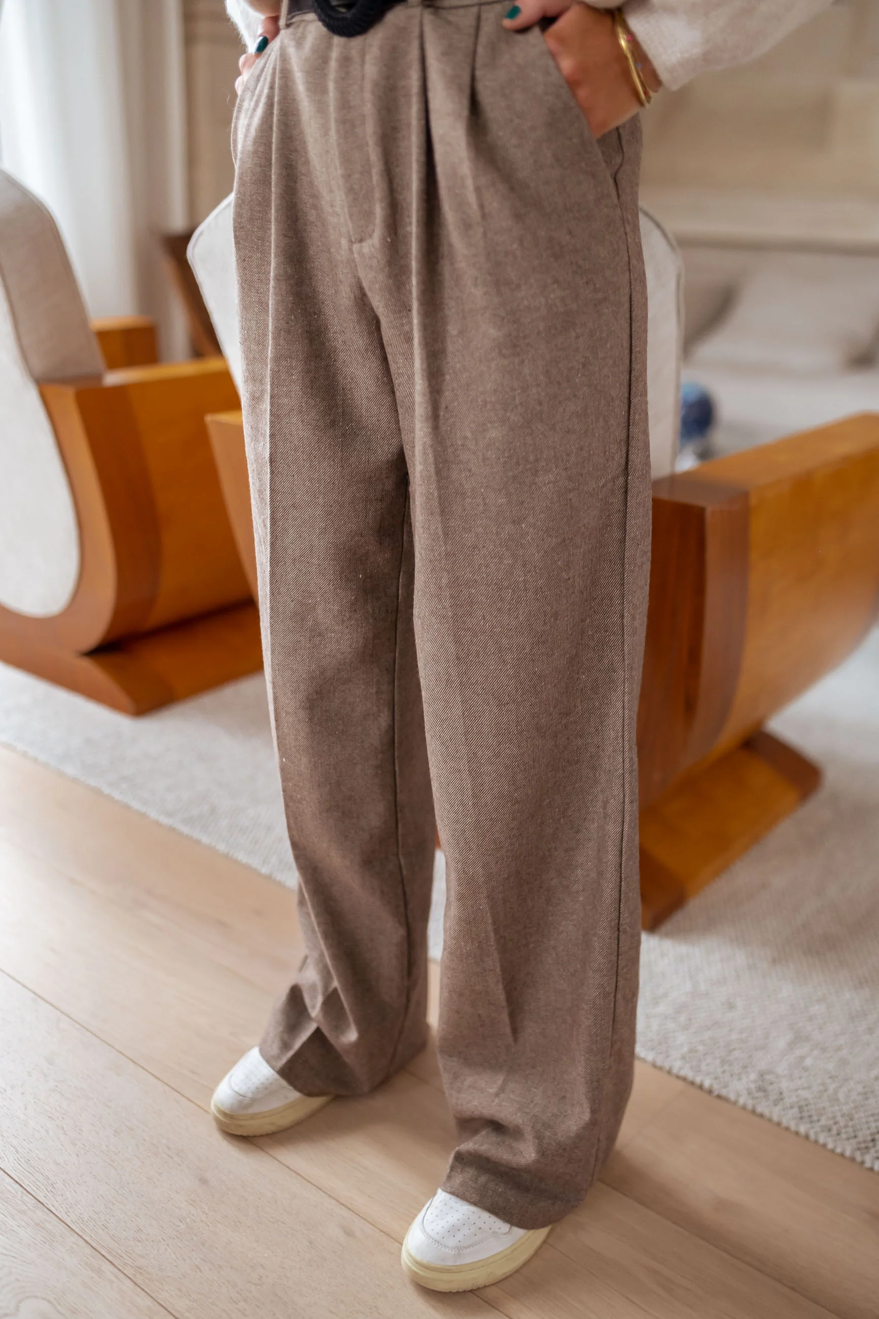 Pantalon Arthur - chocolat - Image 12