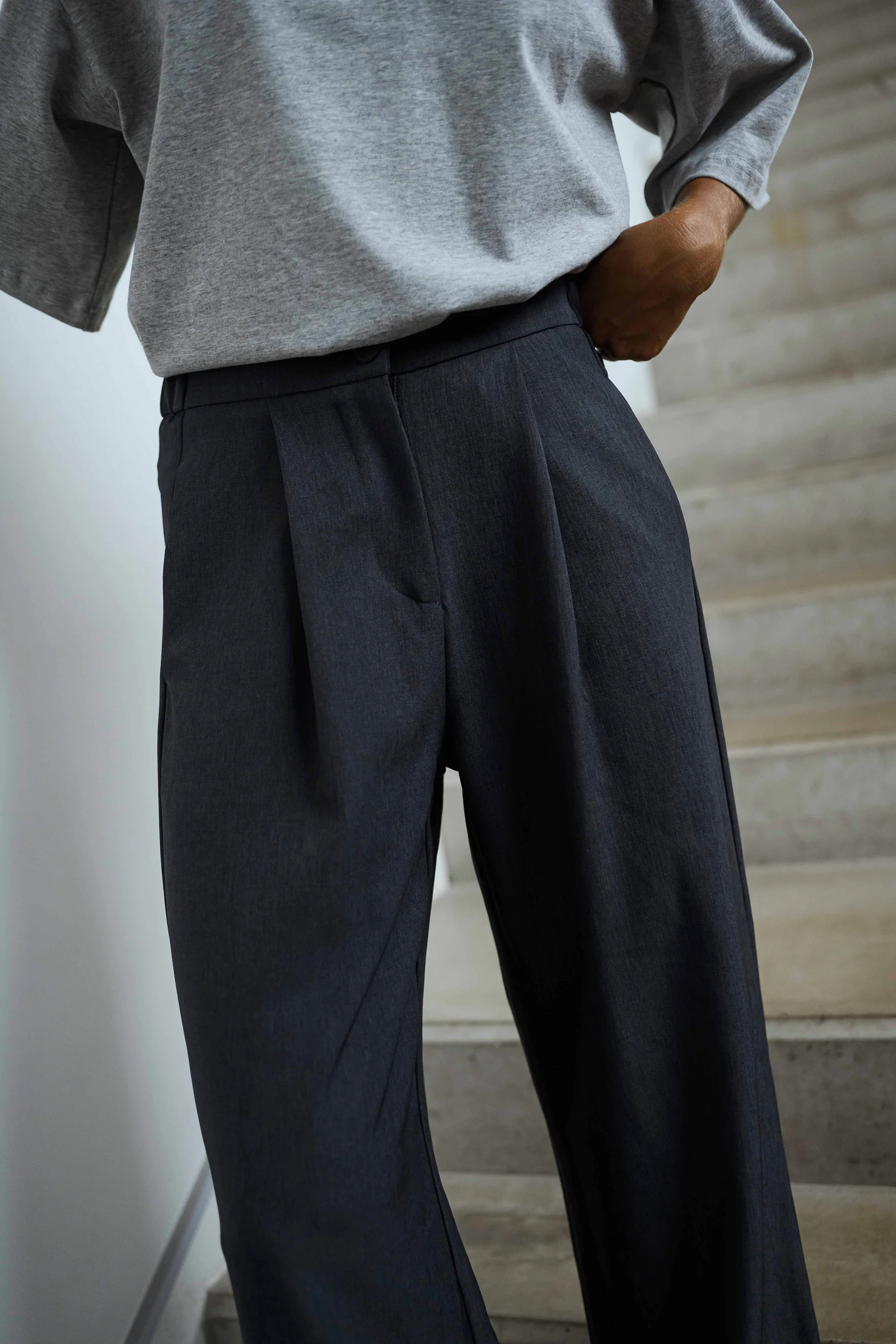 Pantalon Attal - gris - Image 4