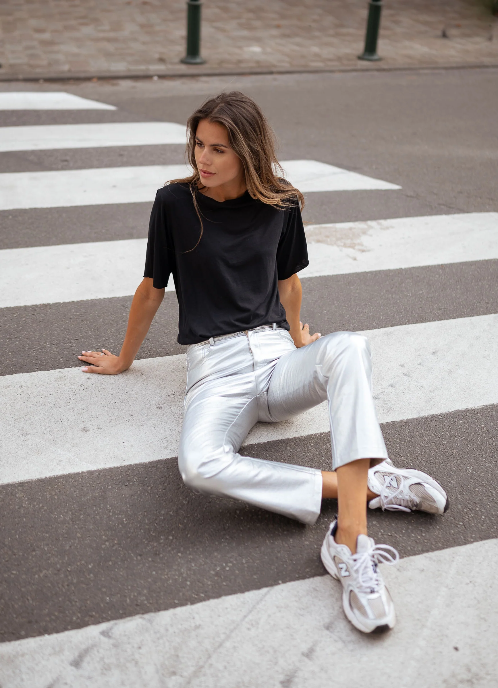 Pantalon Lotti - argenté - Image 10