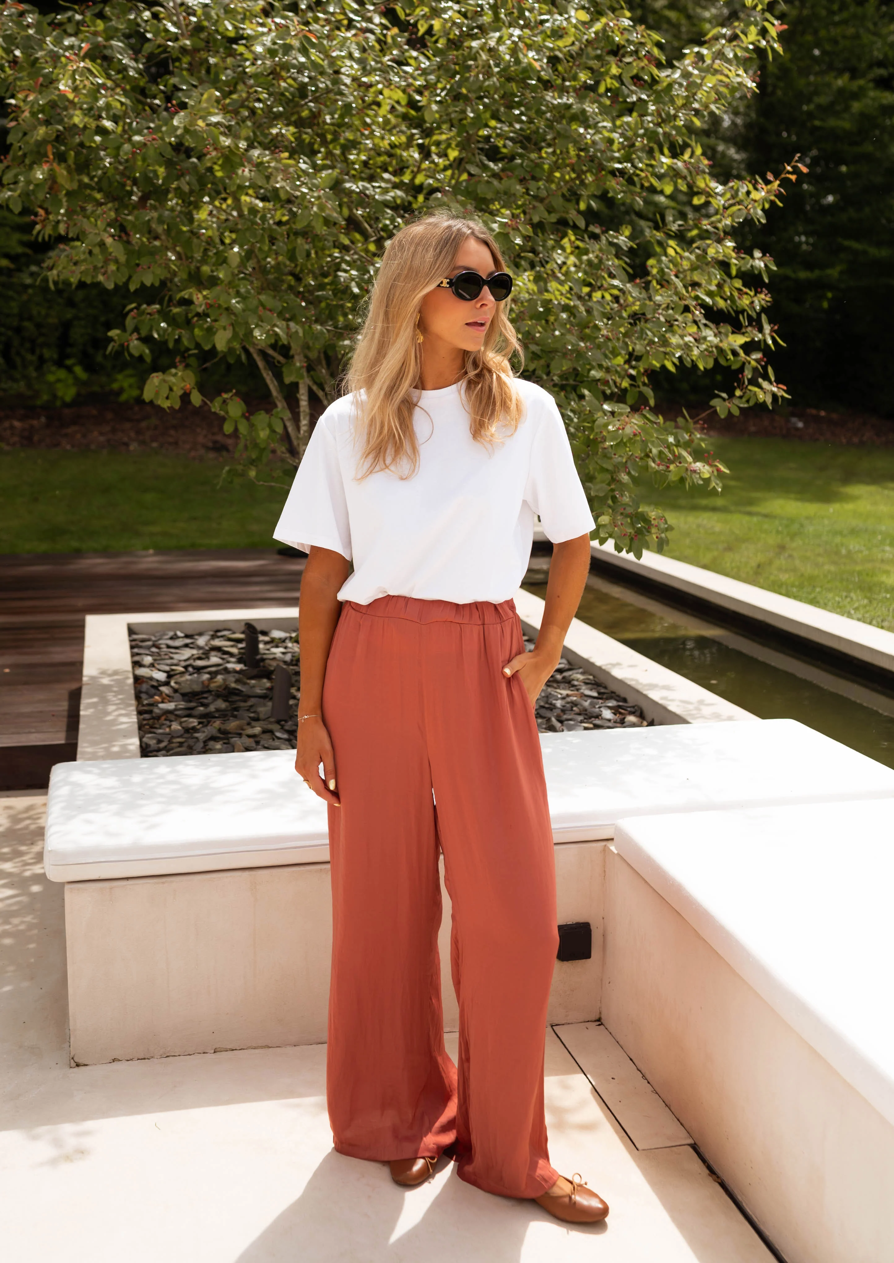 Pantalon Rafael - brique - Image 9