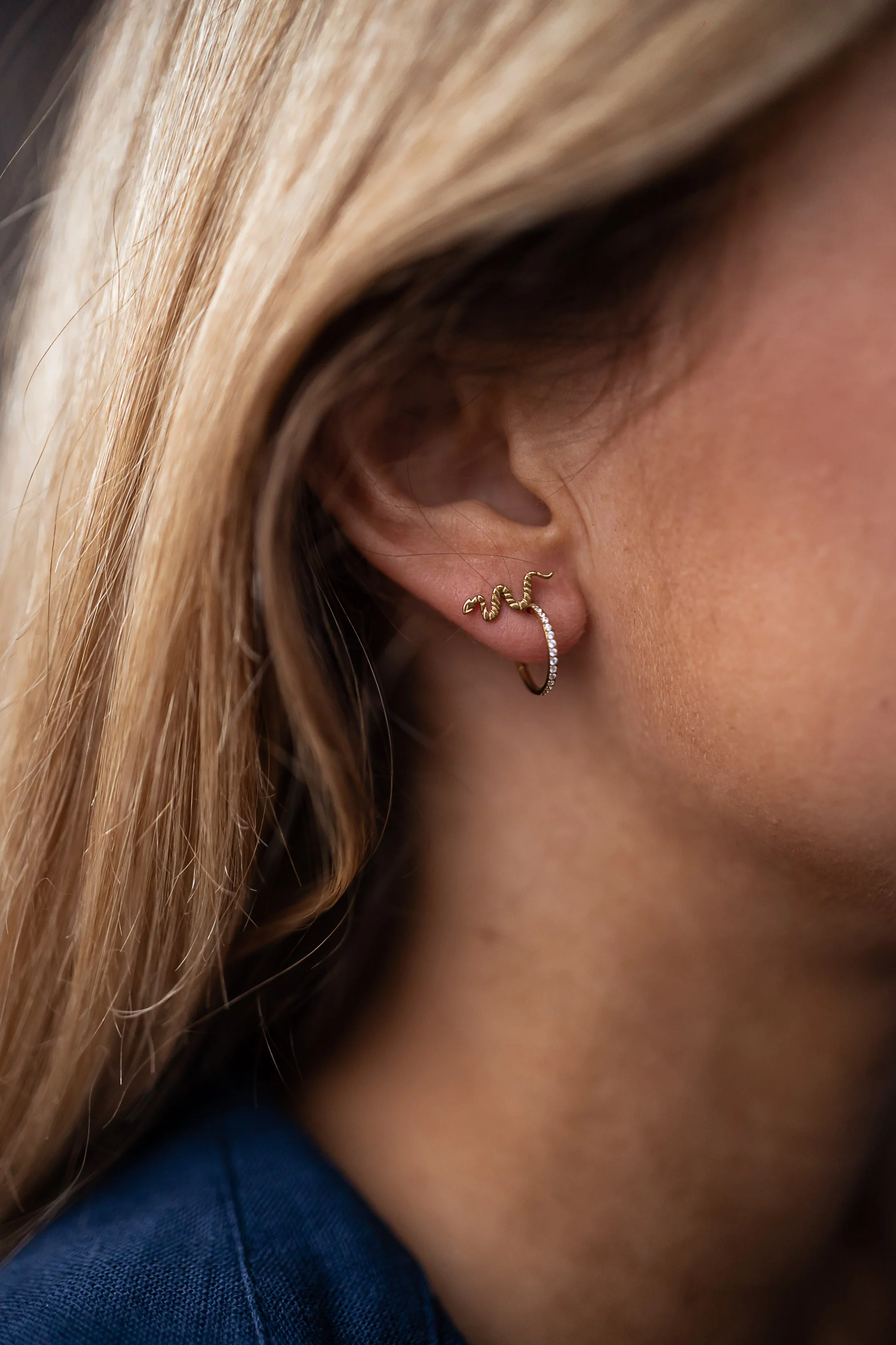 Piercing Alys - doré - Image 3
