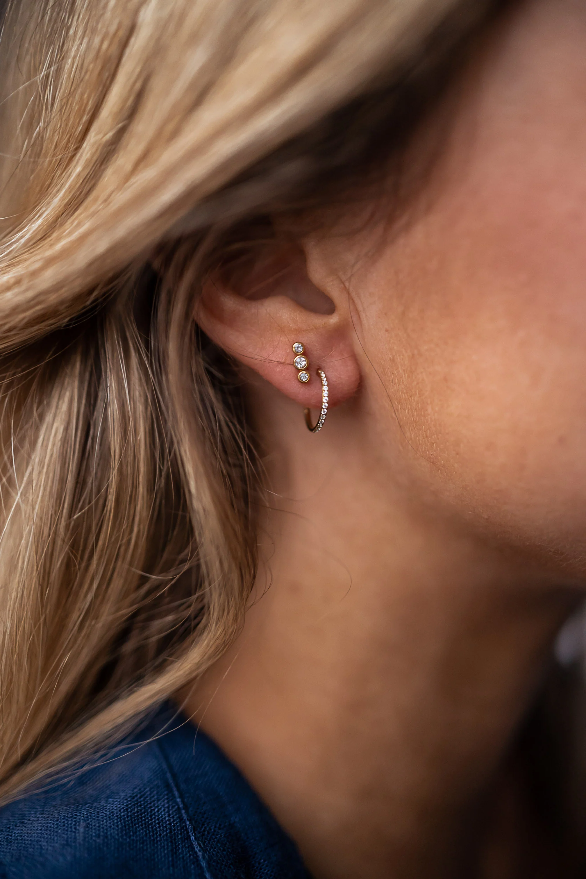 Piercing Lya - doré - Image 4