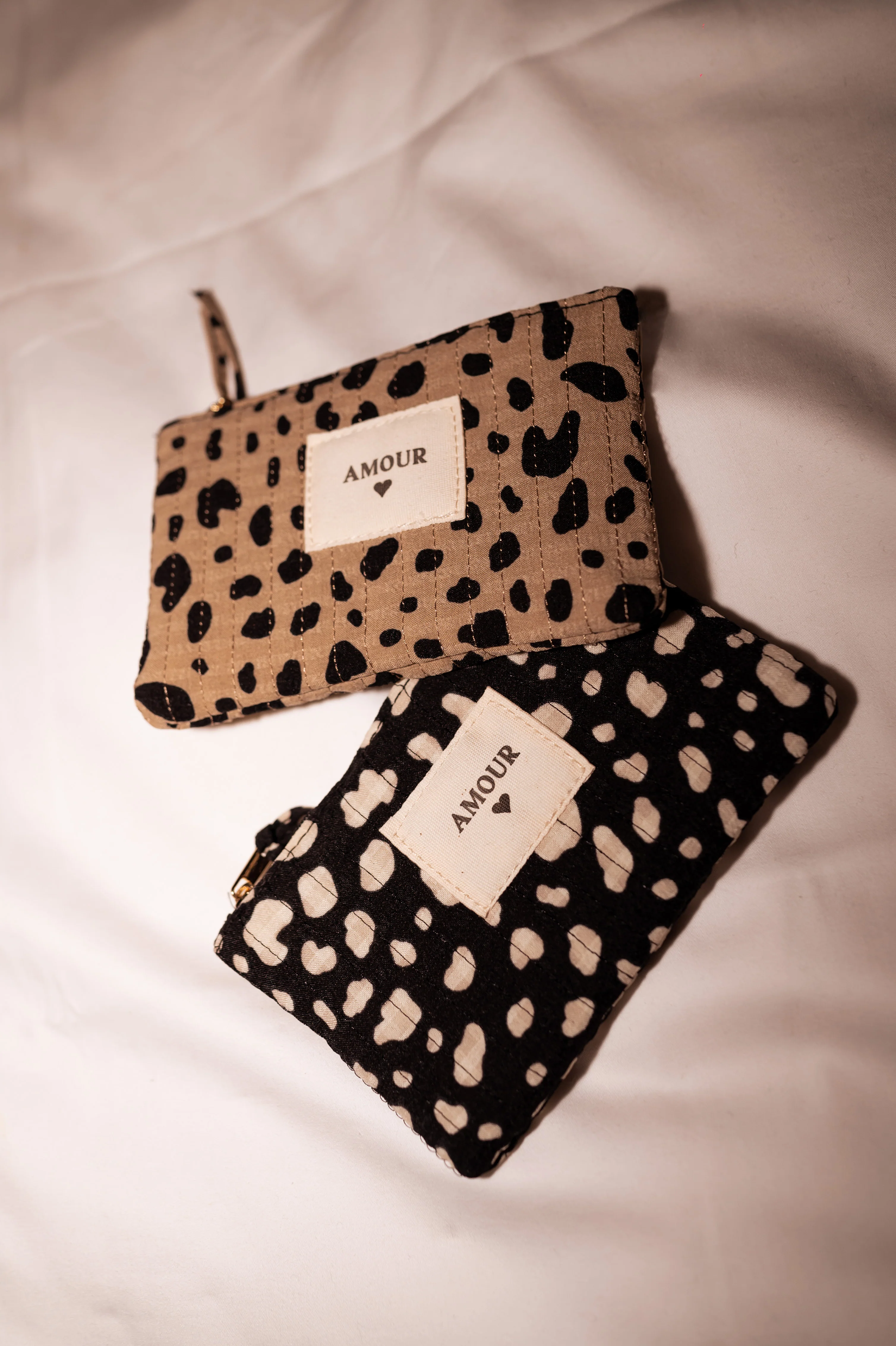 Pochette Amy - noire à tâches - Image 4