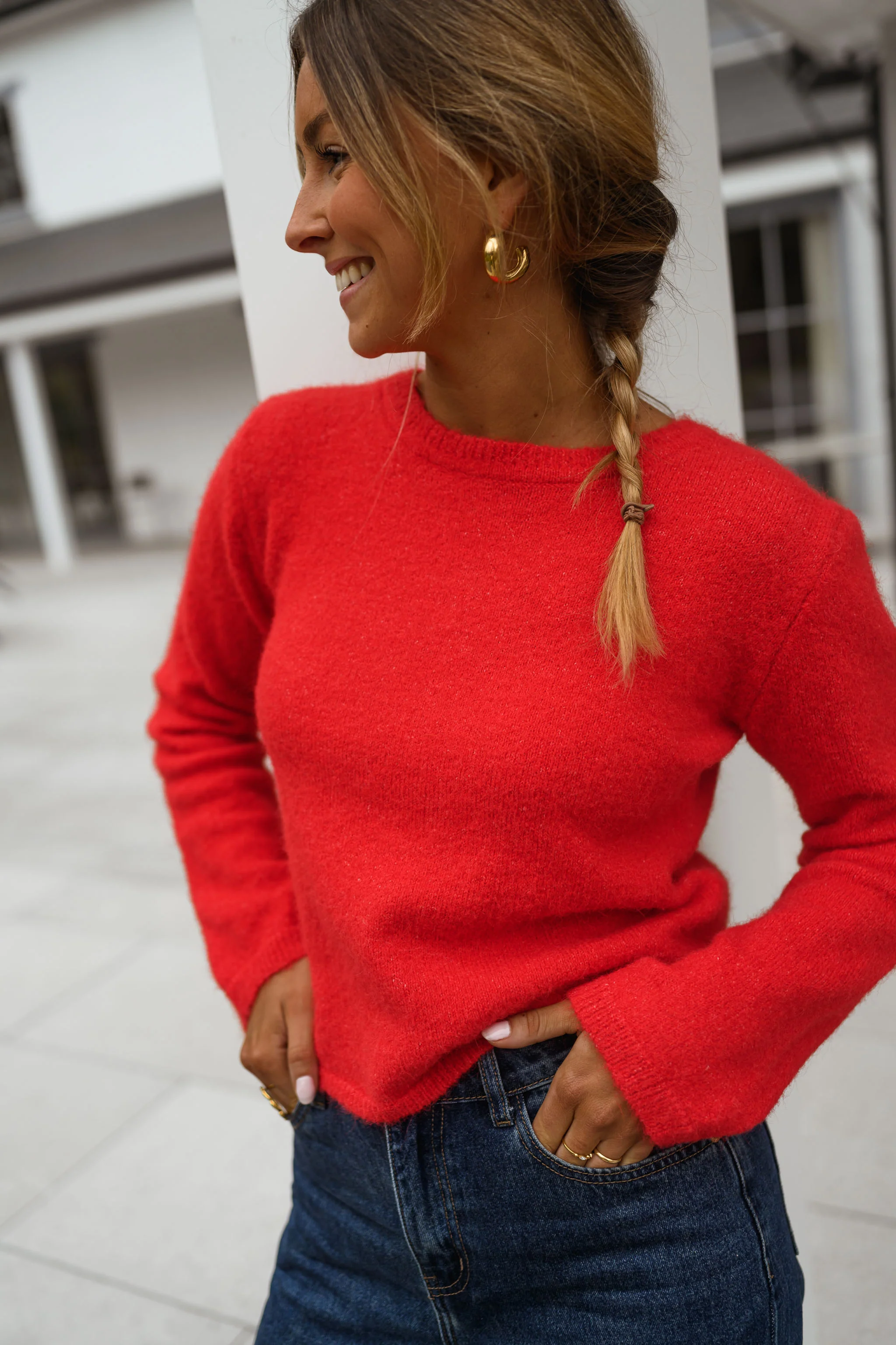 Pull Adel - rouge - Image 5