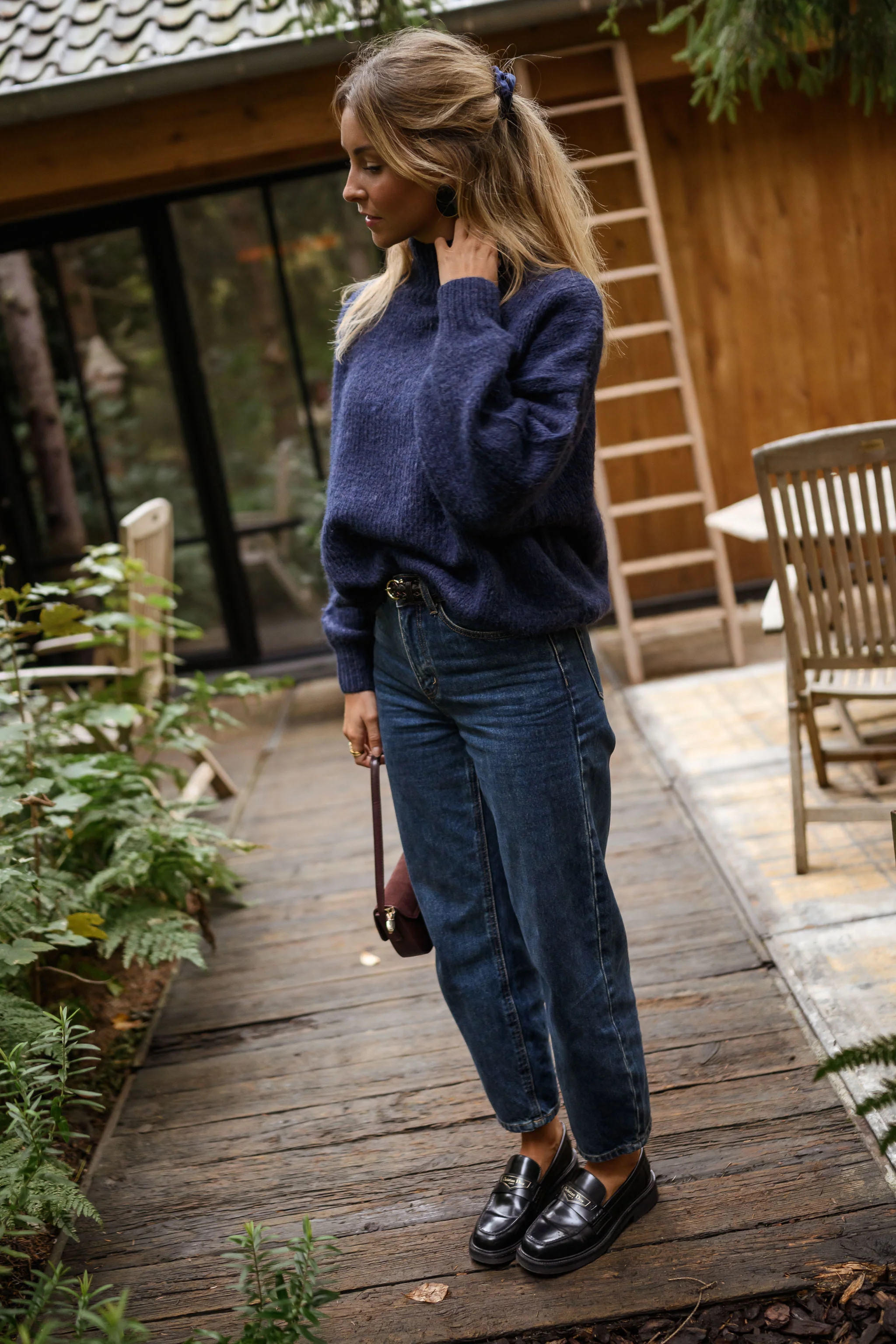 Pull Angèle - bleu - Image 3