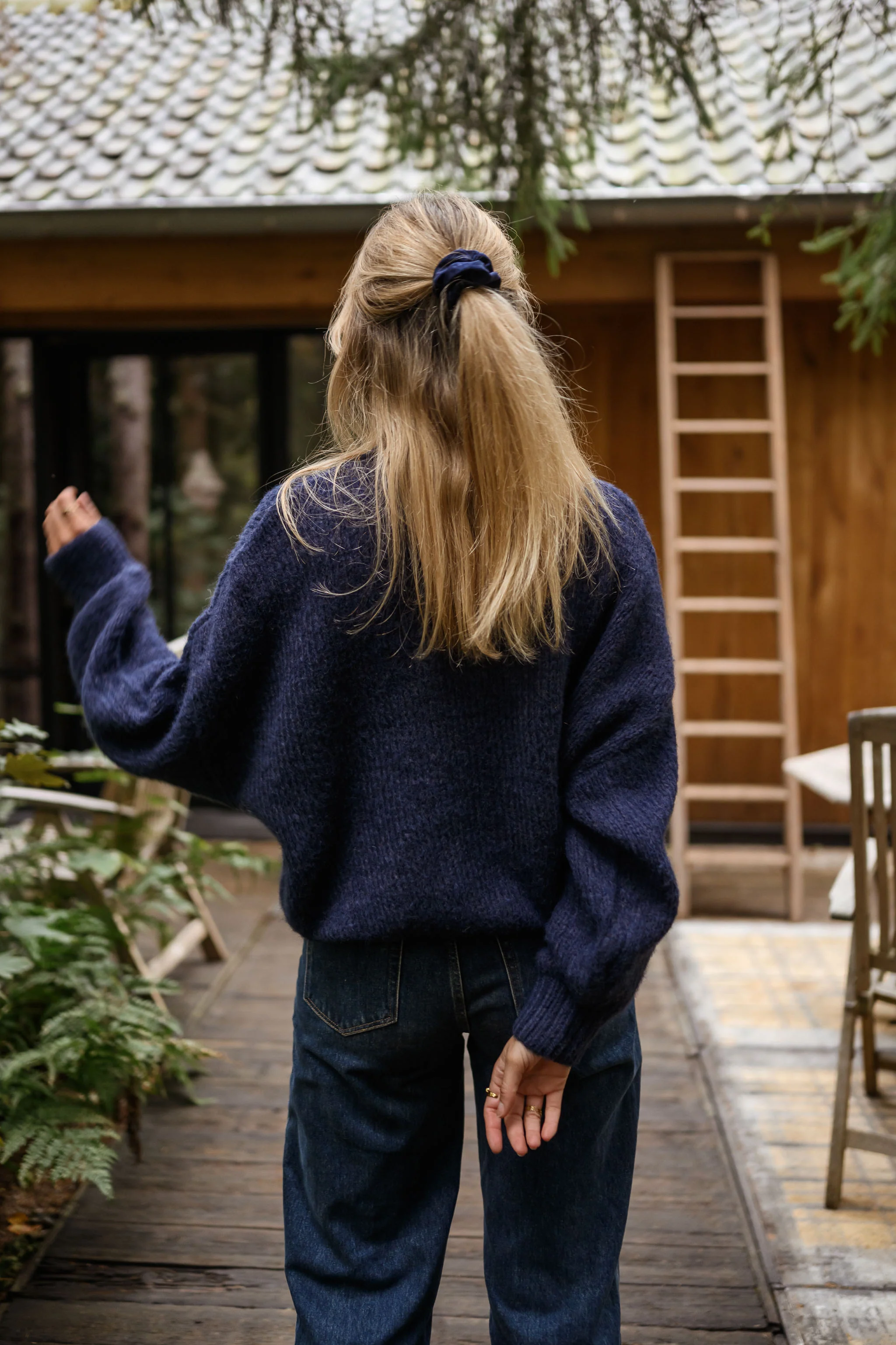 Pull Angèle - bleu - Image 9