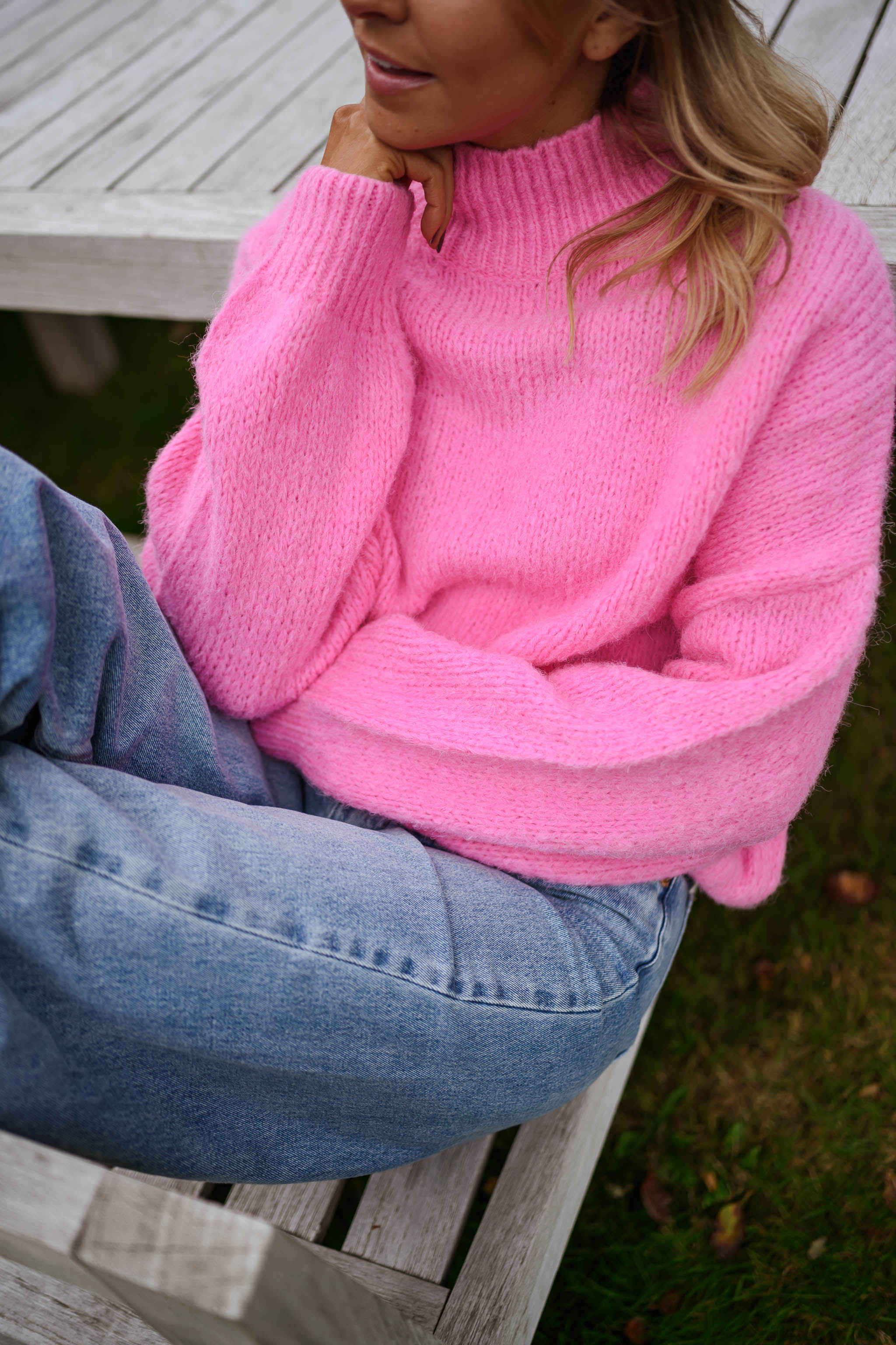 Pull Angèle - rose - Image 6