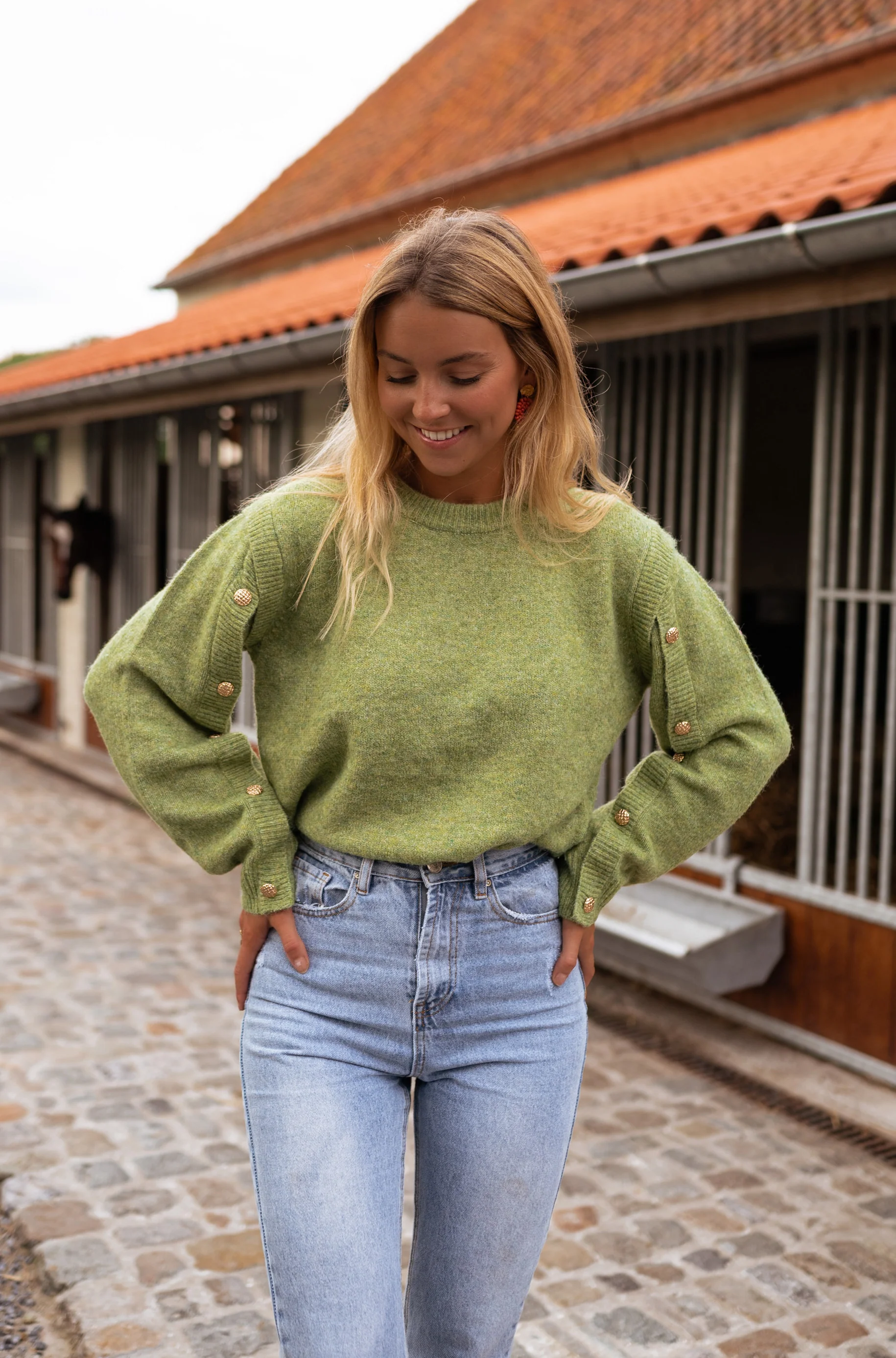 Pull Carla - olive - Image 5