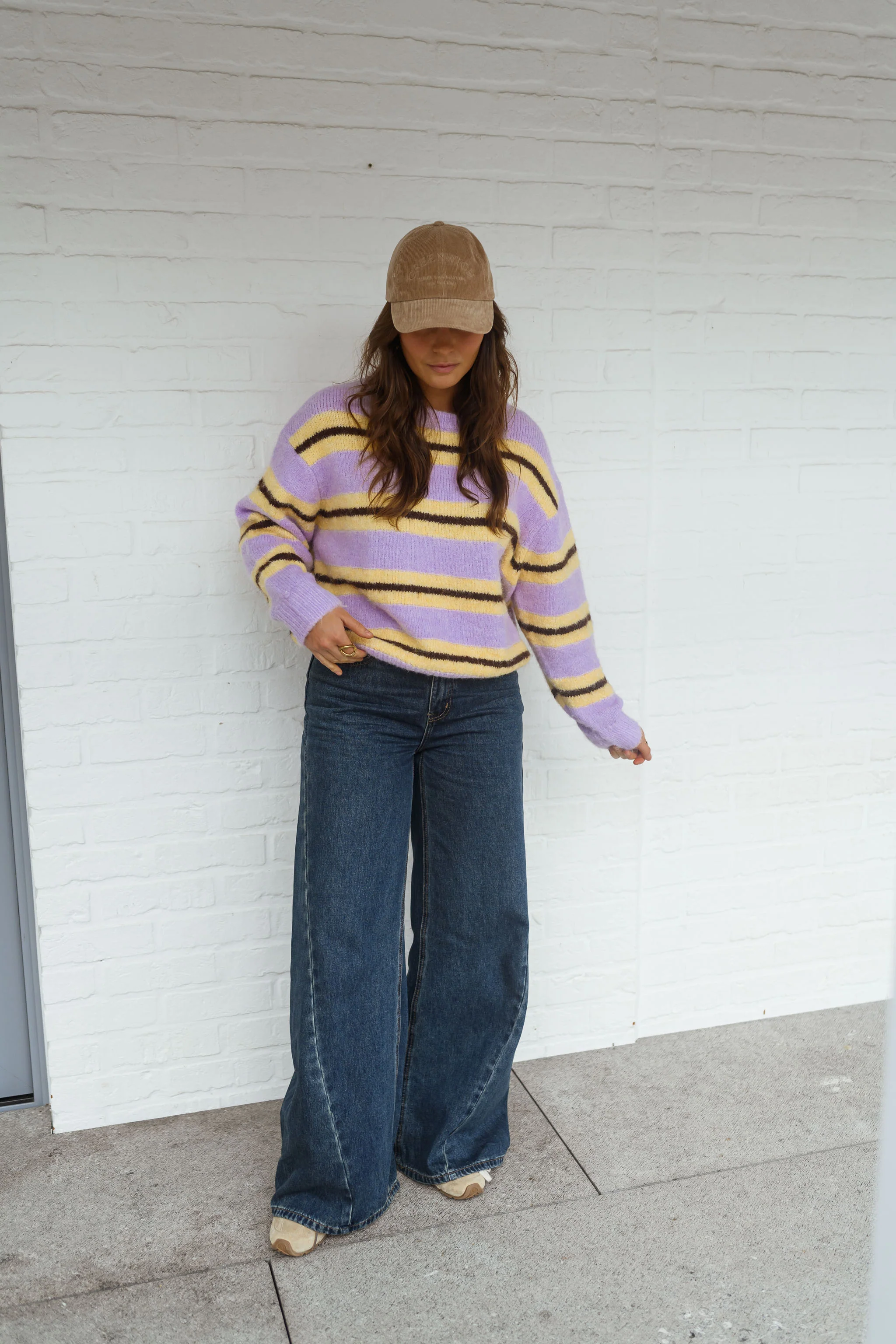 Pull Esma - jaune à lignes - Image 12