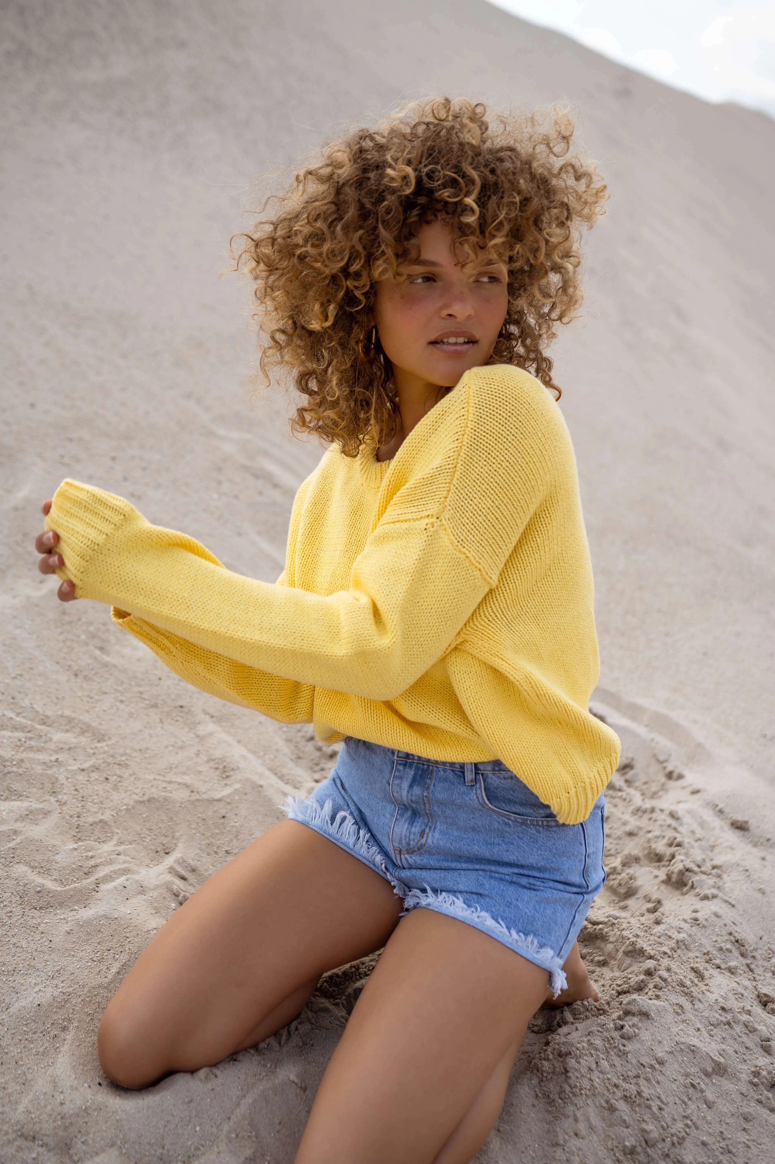 Pull Frana - jaune - Image 10
