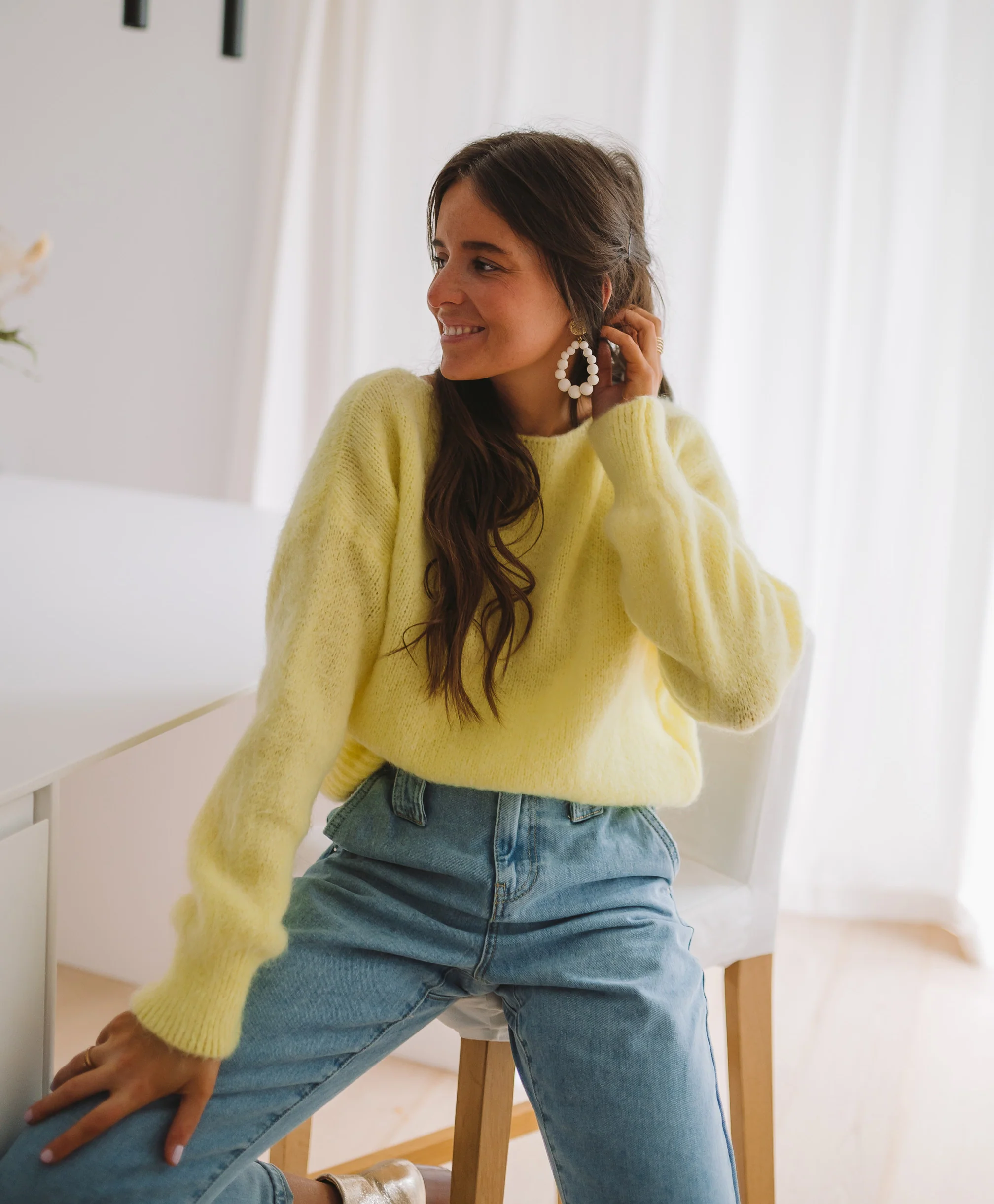 Pull Francesca - jaune - Image 10