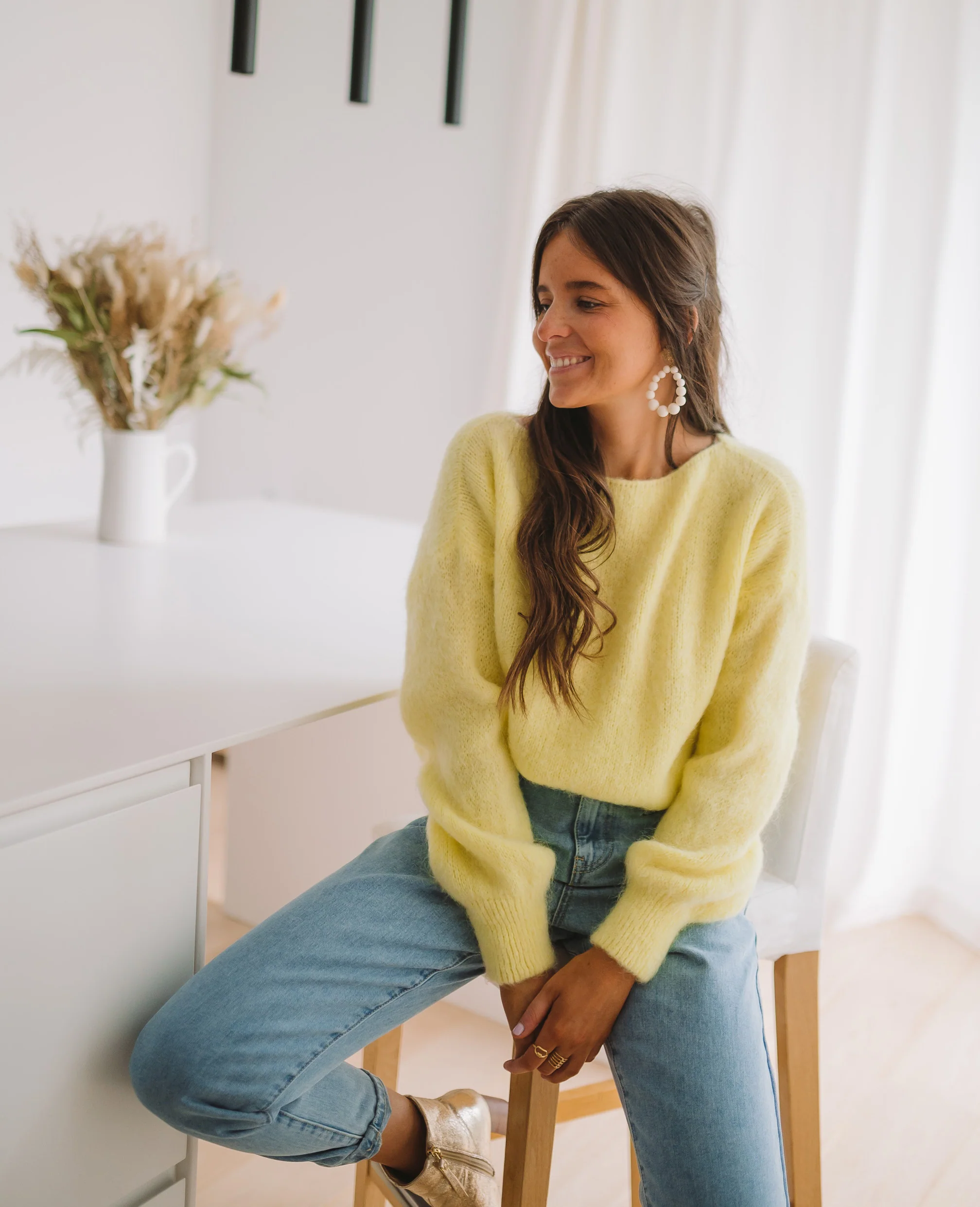 Pull Francesca - jaune - Image 2