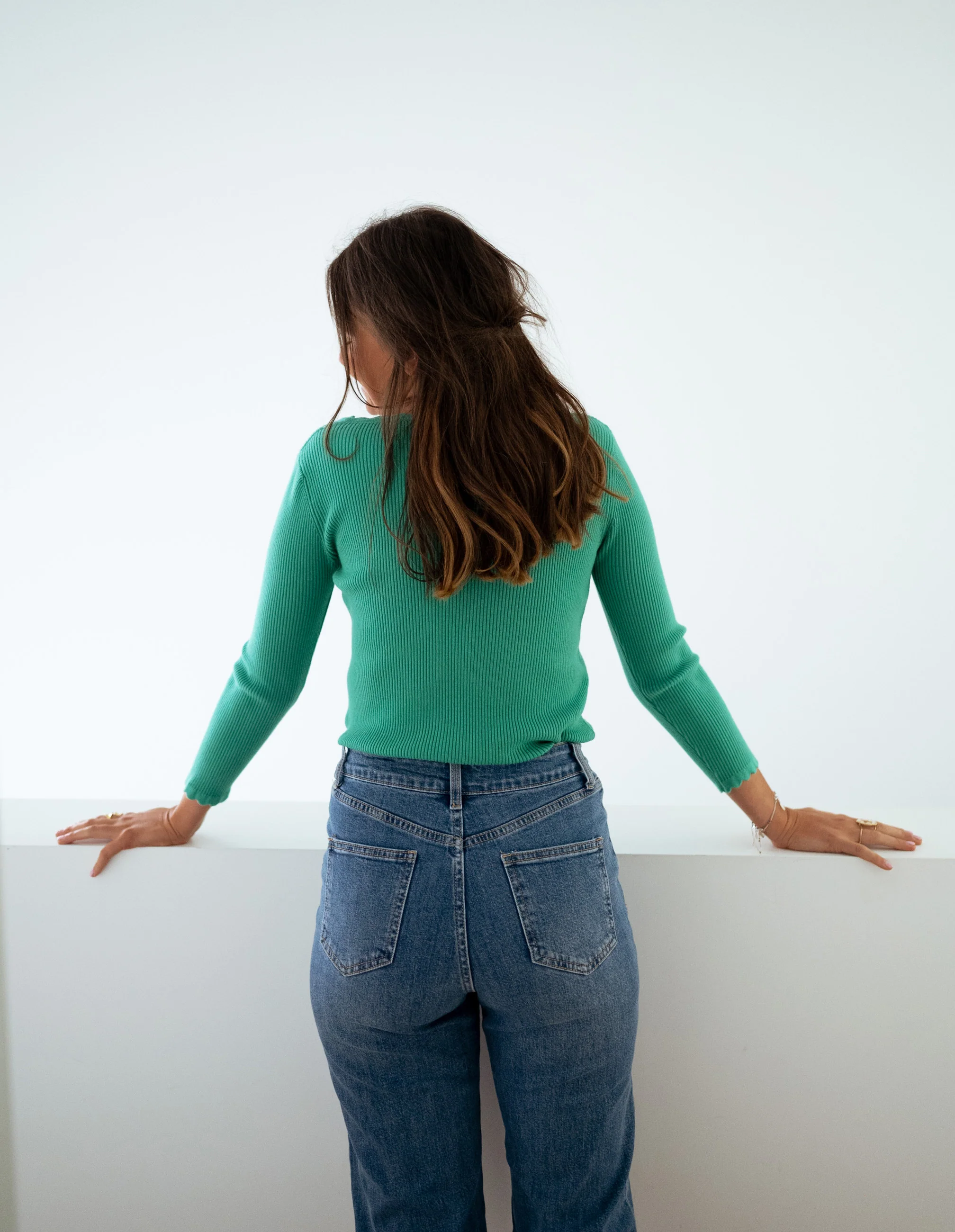Pull Gustin - vert - Image 6
