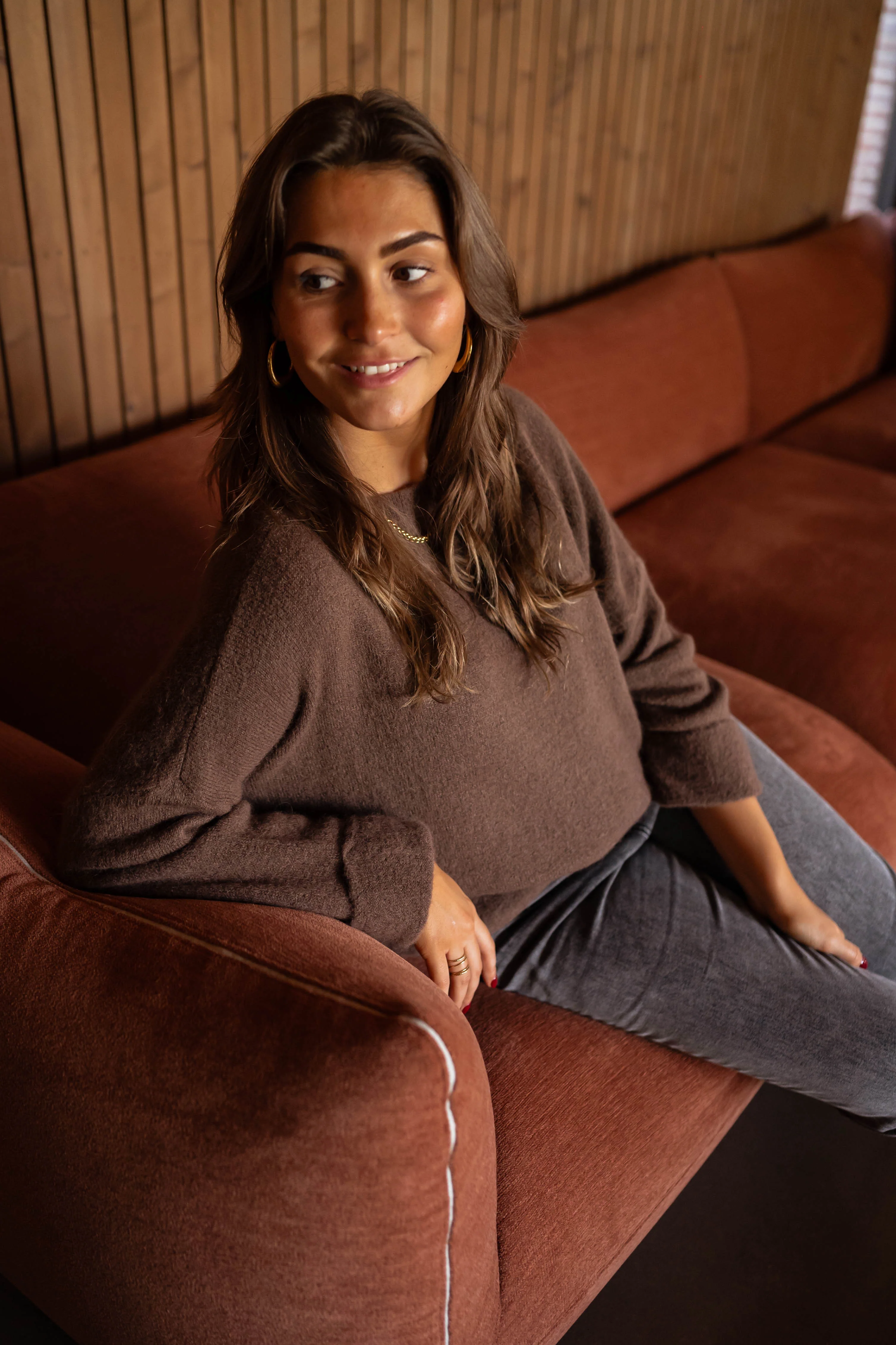 Pull Jena - chocolat - Image 7