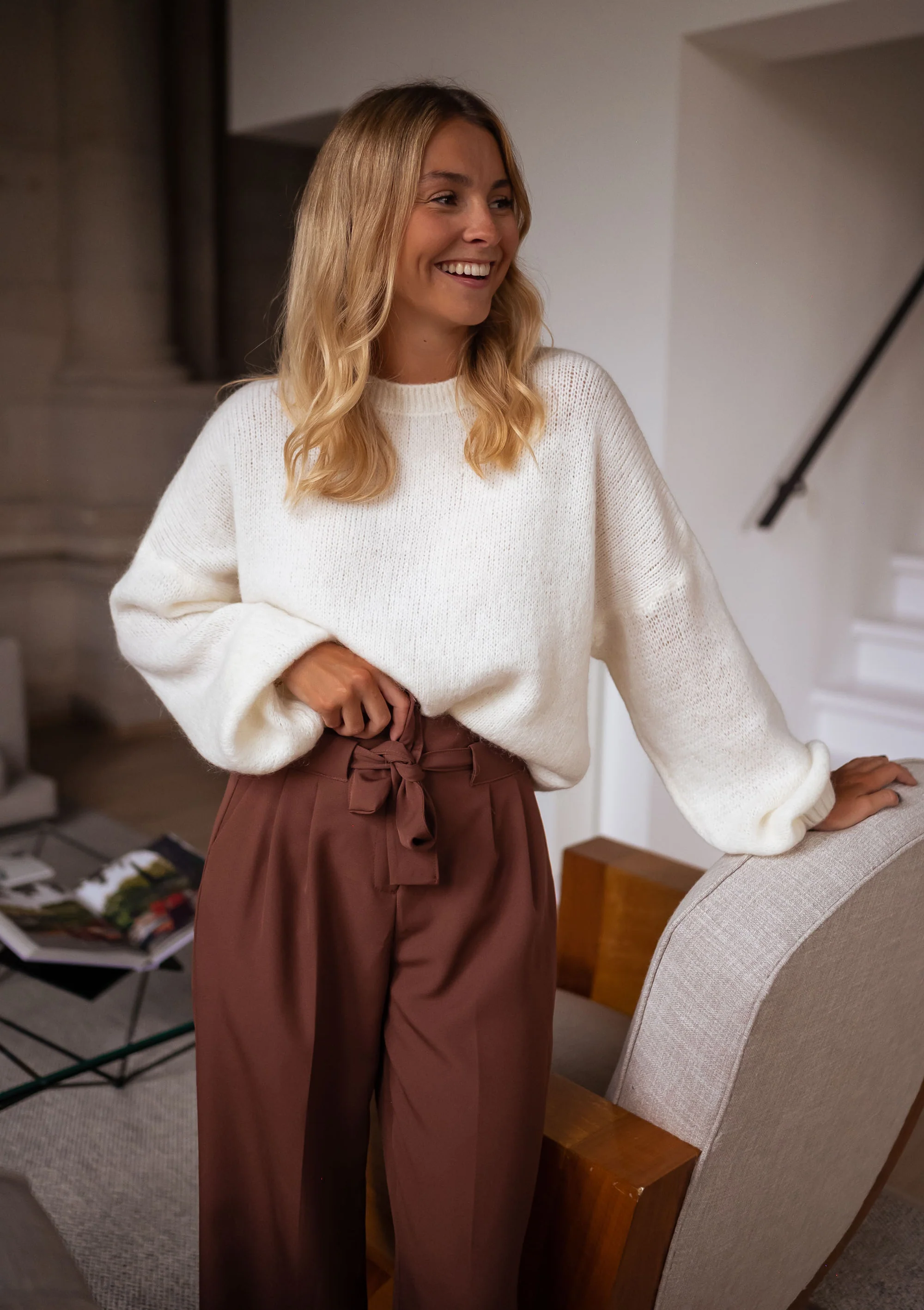 Pull Joela - écru - Image 5
