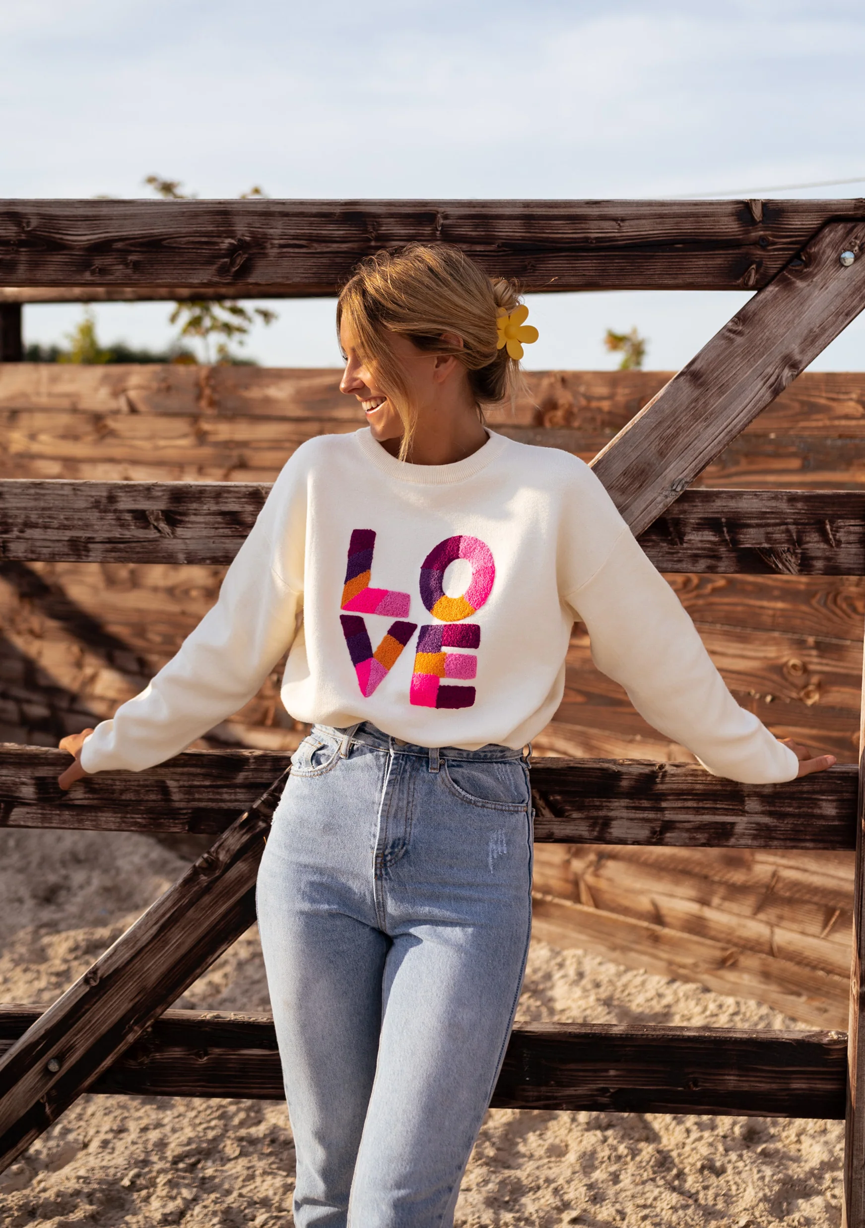 Pull Kelly - écru - Image 4