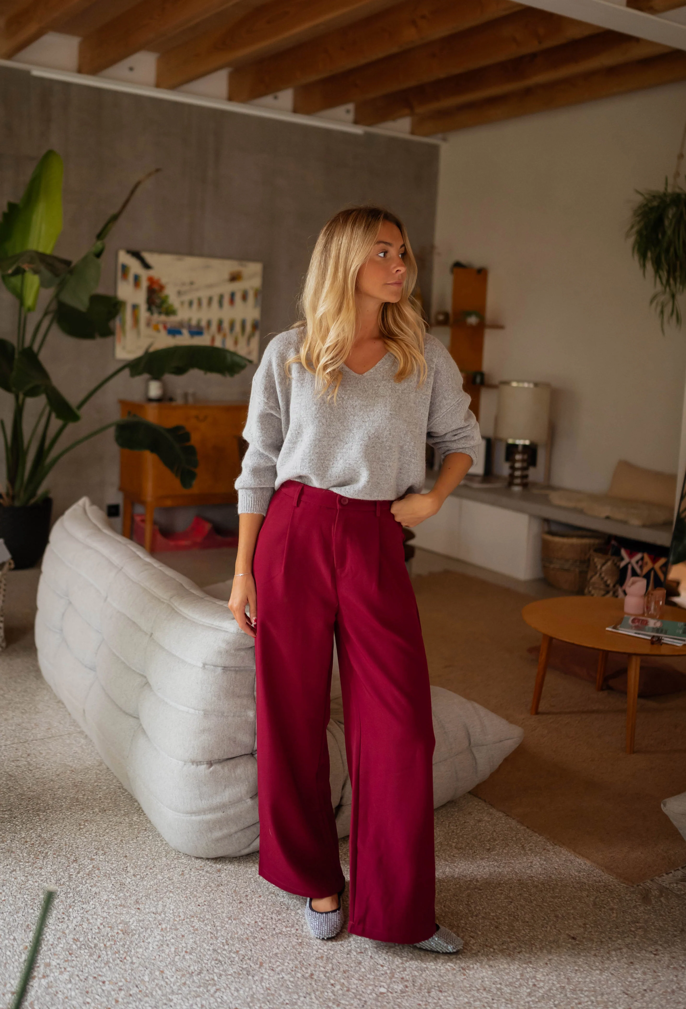 Pull Loreva - gris - Image 3