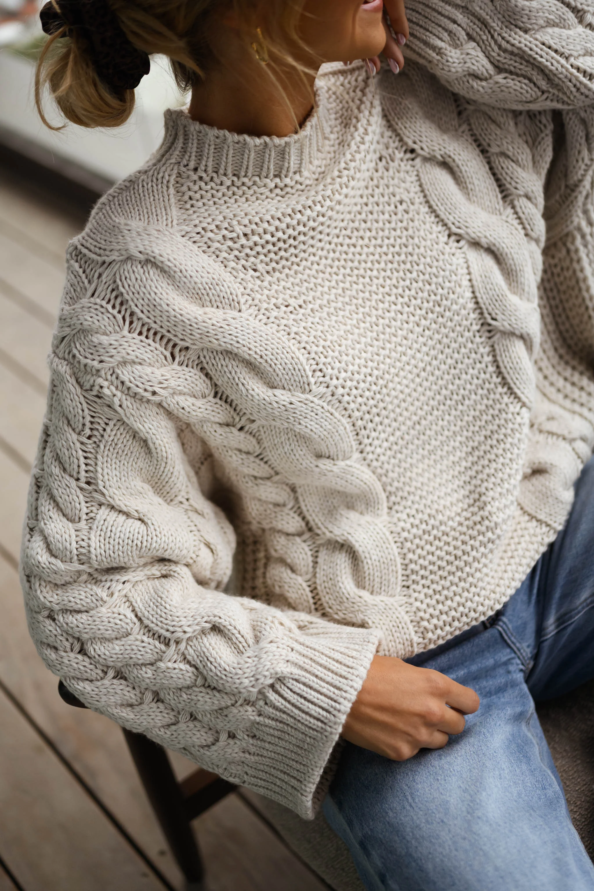 Pull Lupo - beige - Image 7
