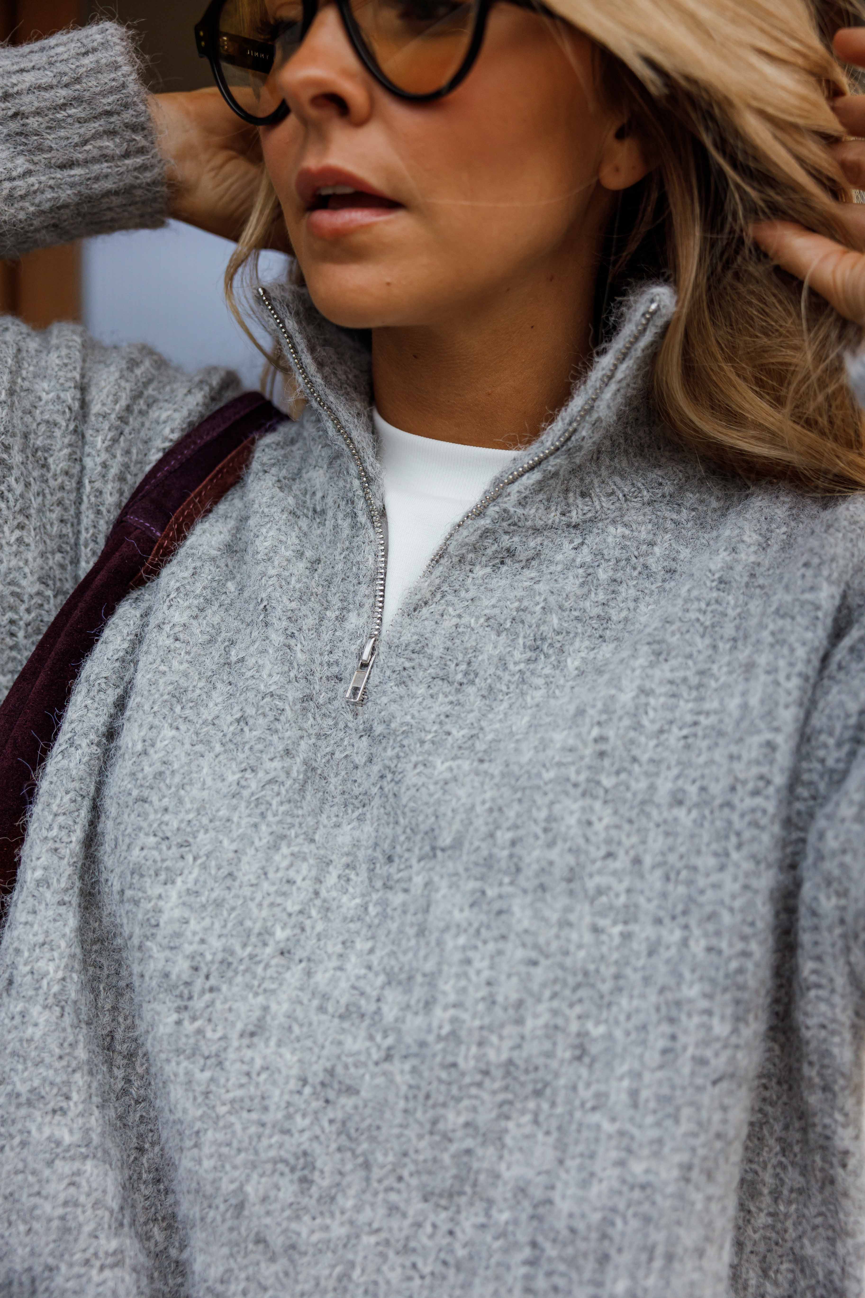 Pull Nicolas - gris - Image 3
