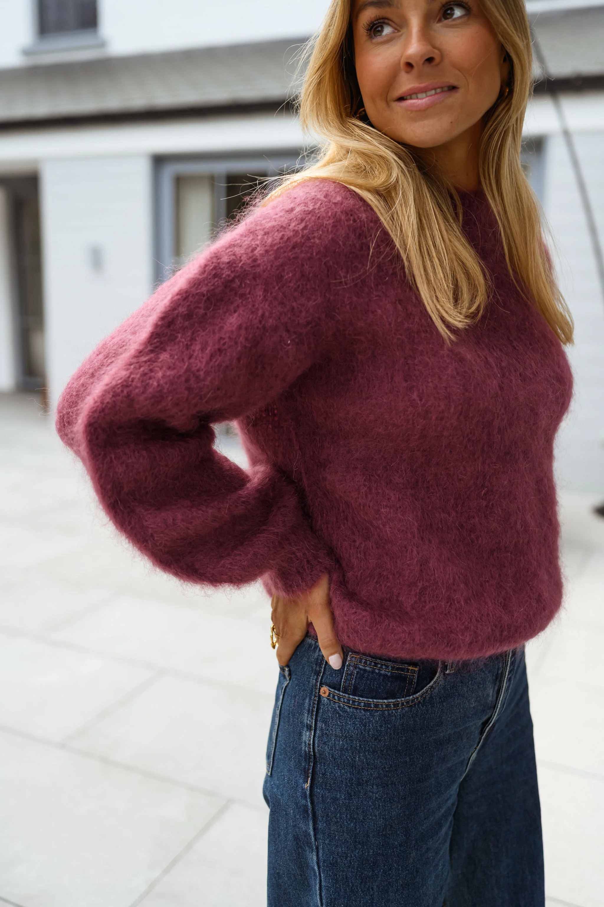 Pull Pieter - aubergine - Image 7