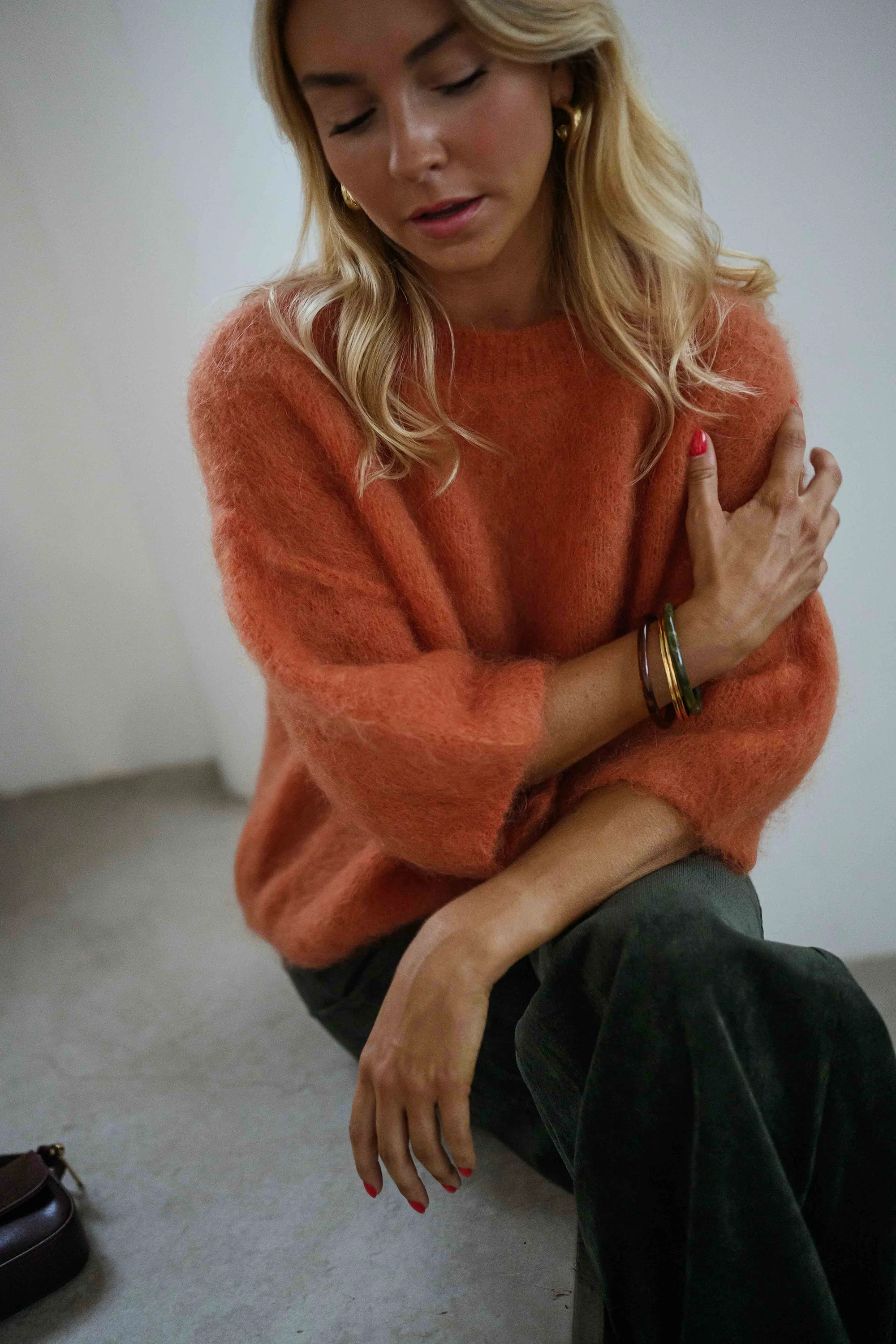Pull Samia - orange - Image 9