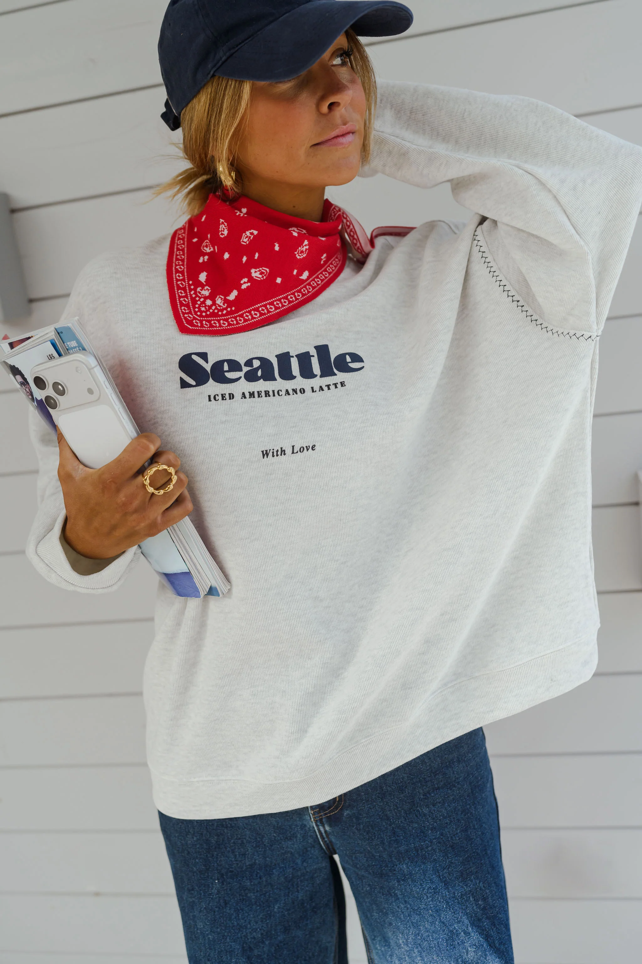 Pull Seattle - gris