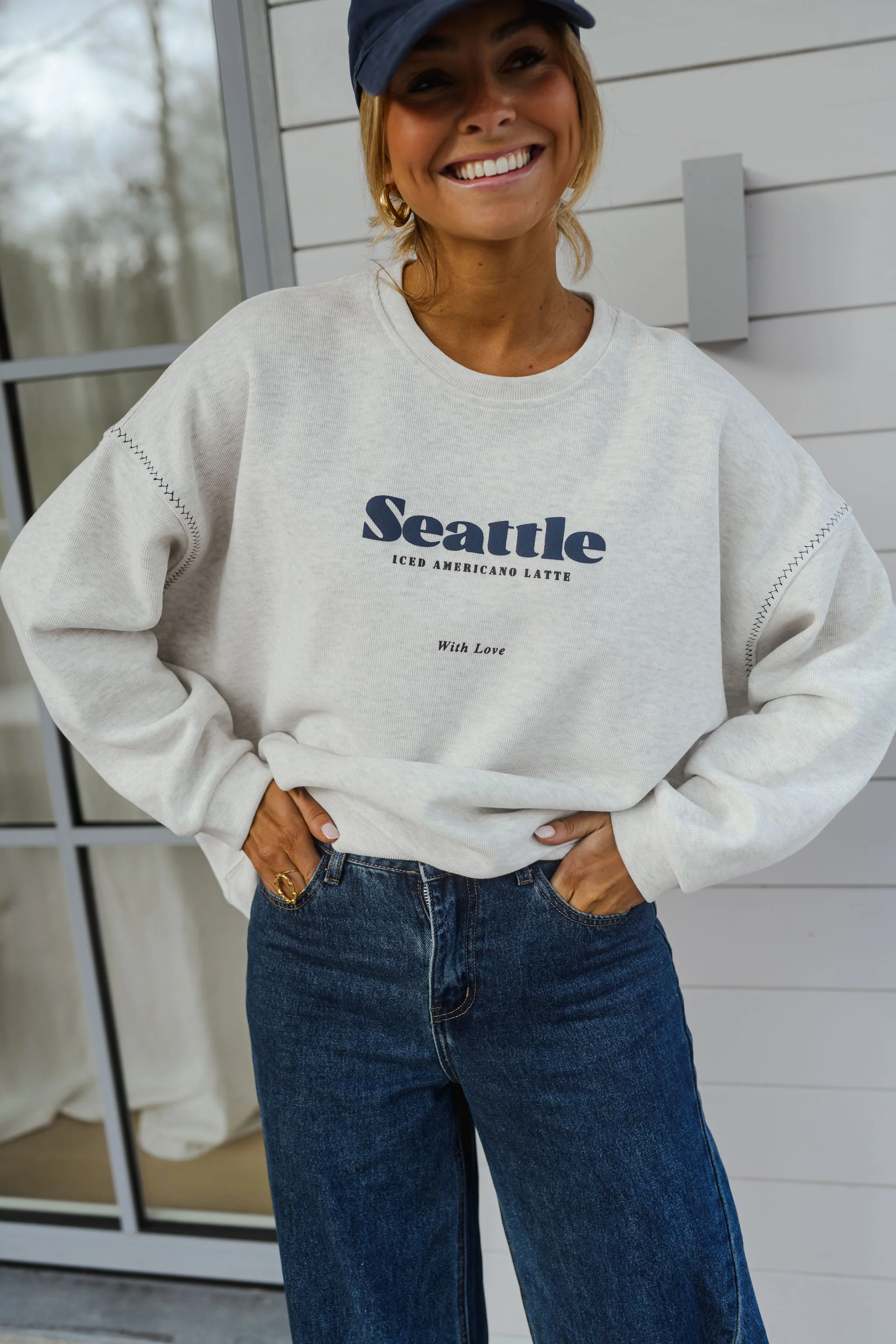 Pull Seattle - gris - Image 2
