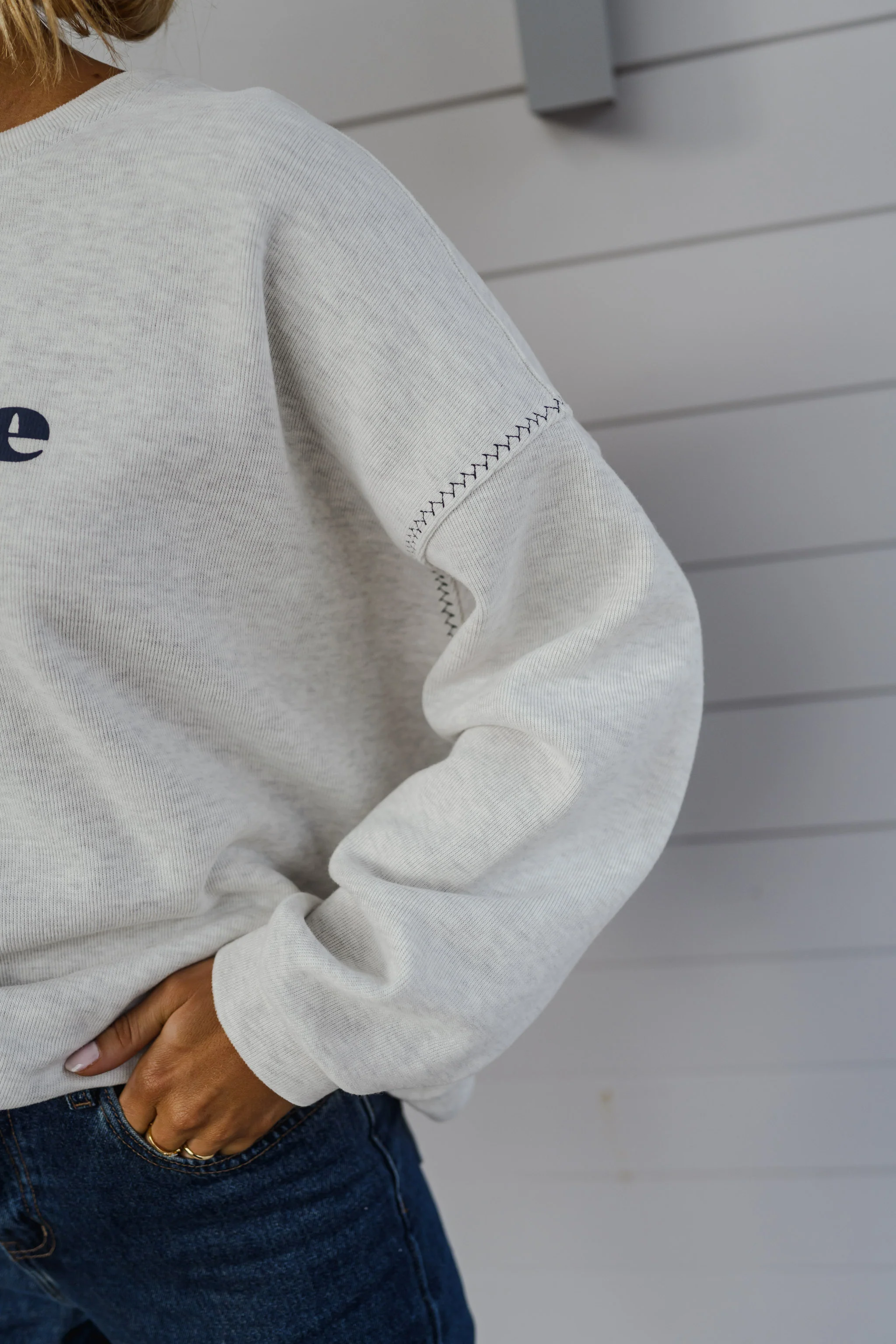 Pull Seattle - gris - Image 5