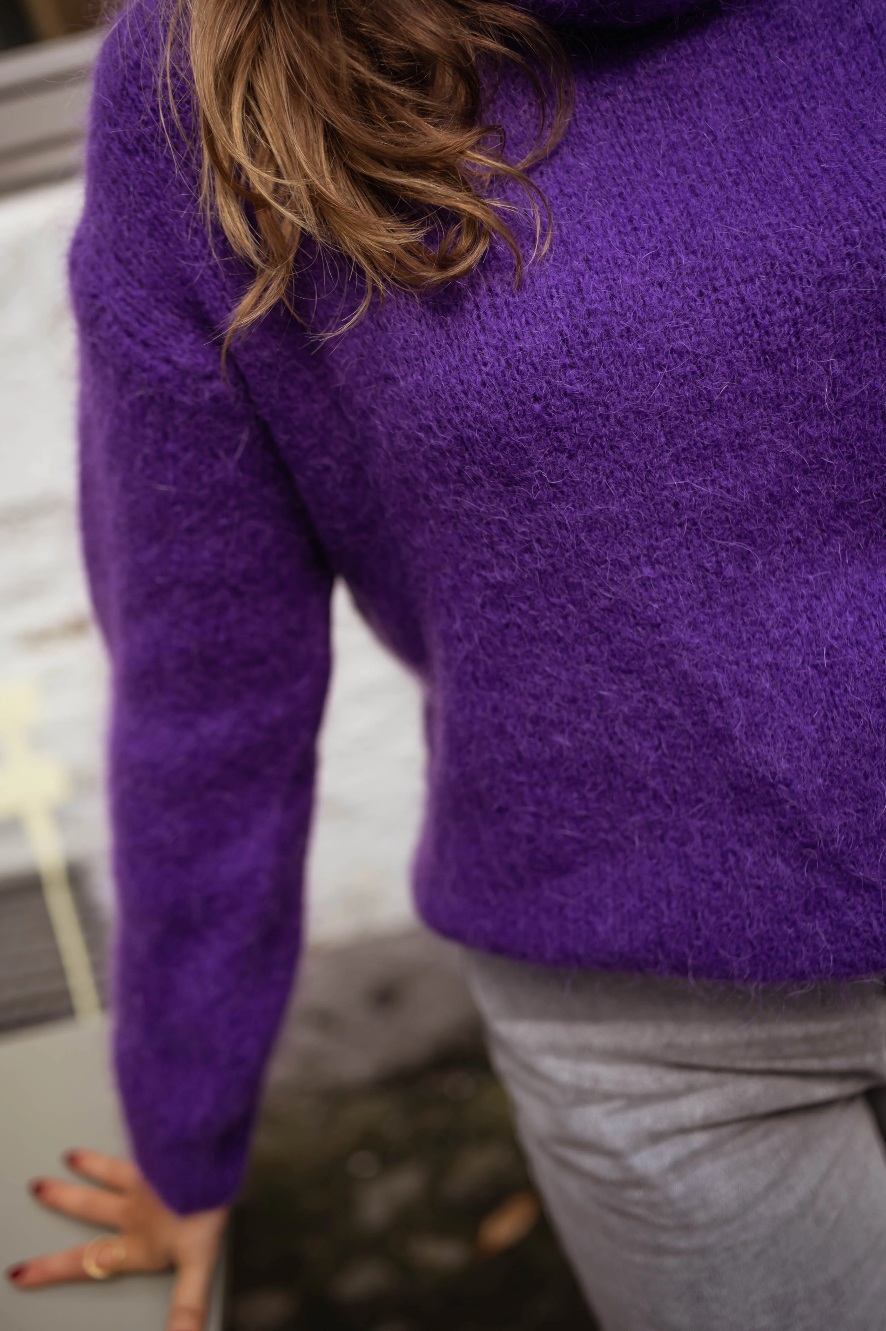 Pull Sylvain - mauve - Image 10