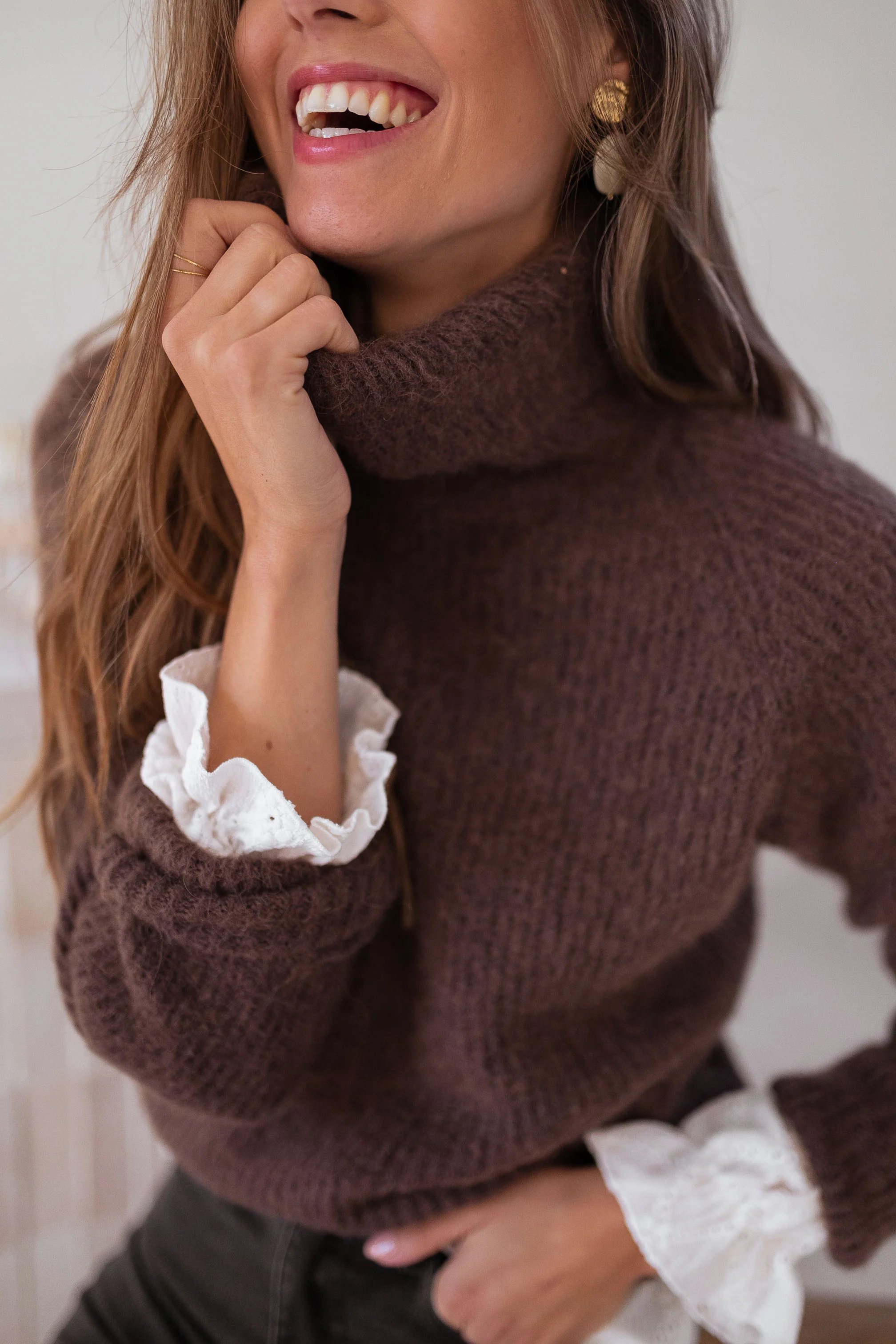 Pull Thibaut - brun - Image 2