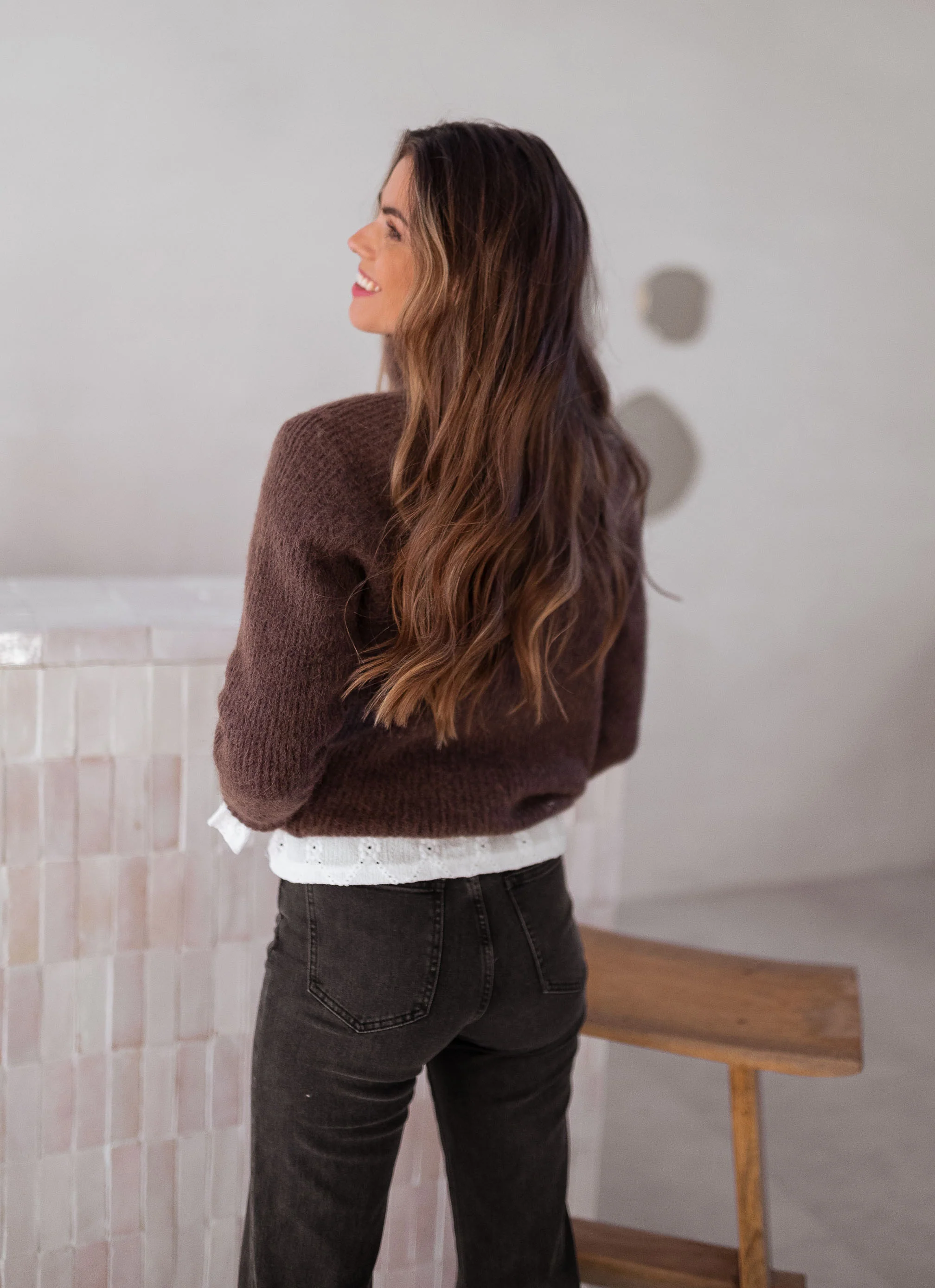 Pull Thibaut - brun - Image 6