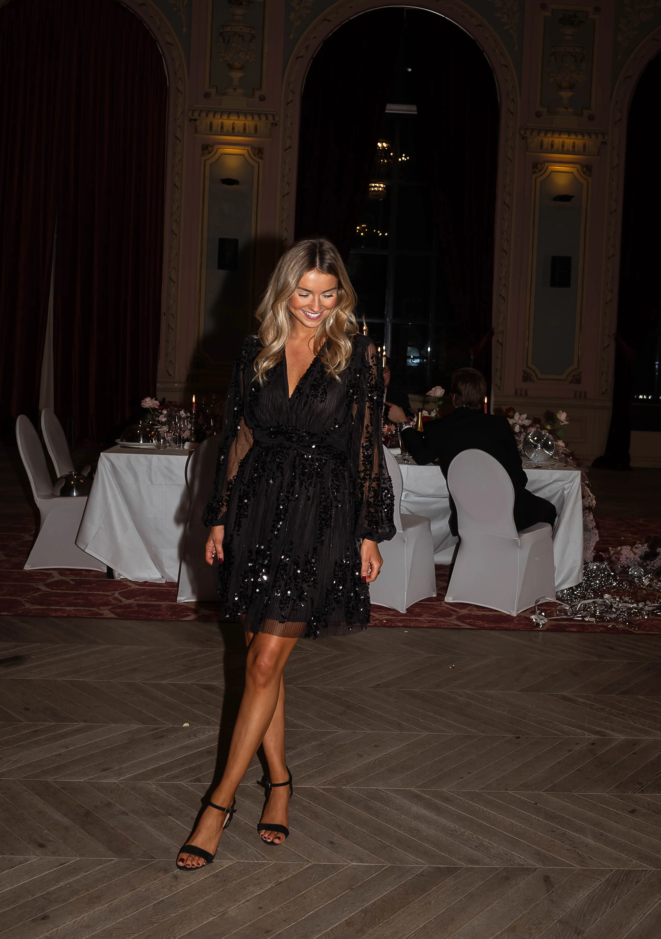 Robe Camelia - noire - Image 9