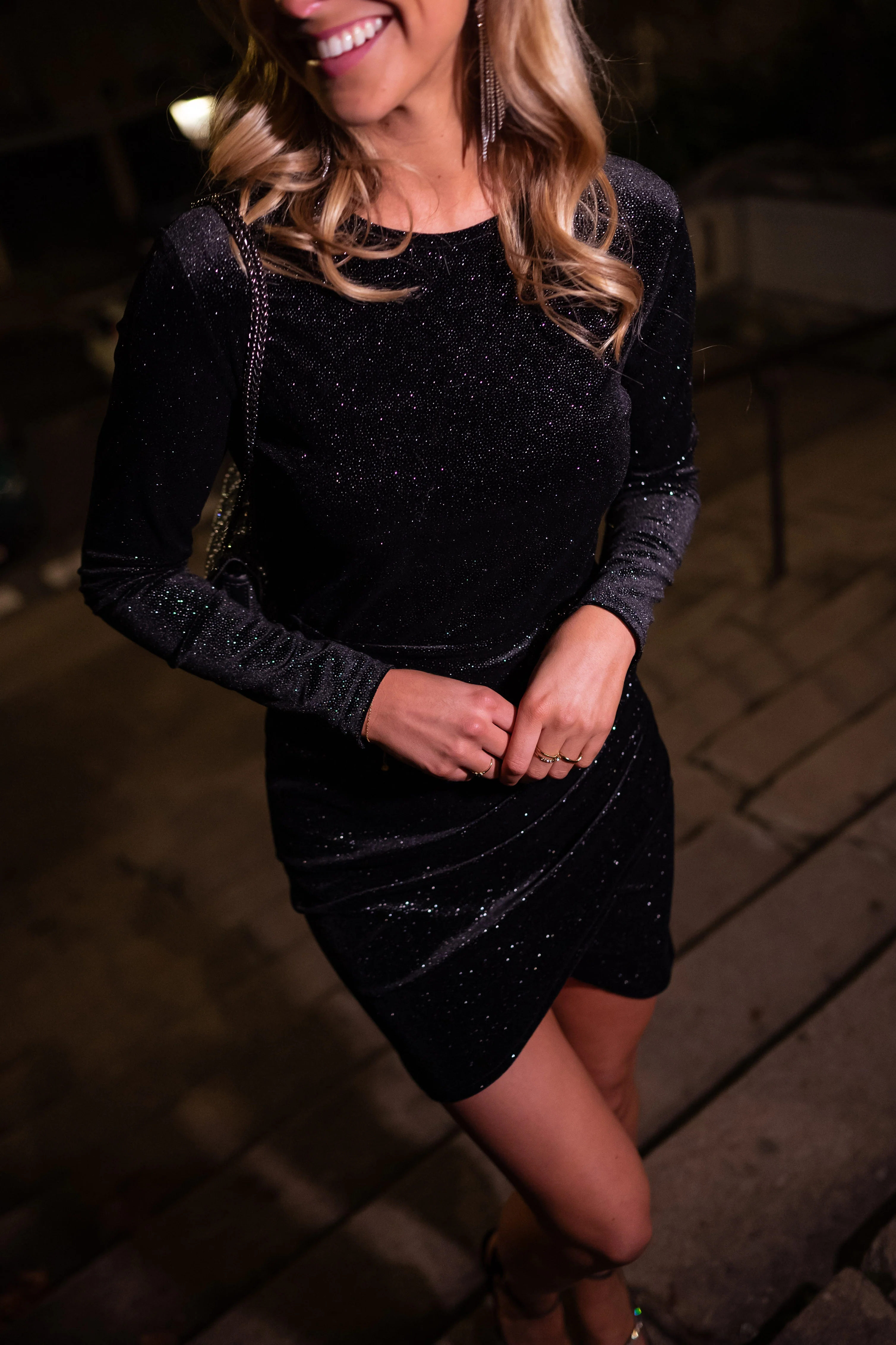 Robe Cassou - noire brillante - Image 4