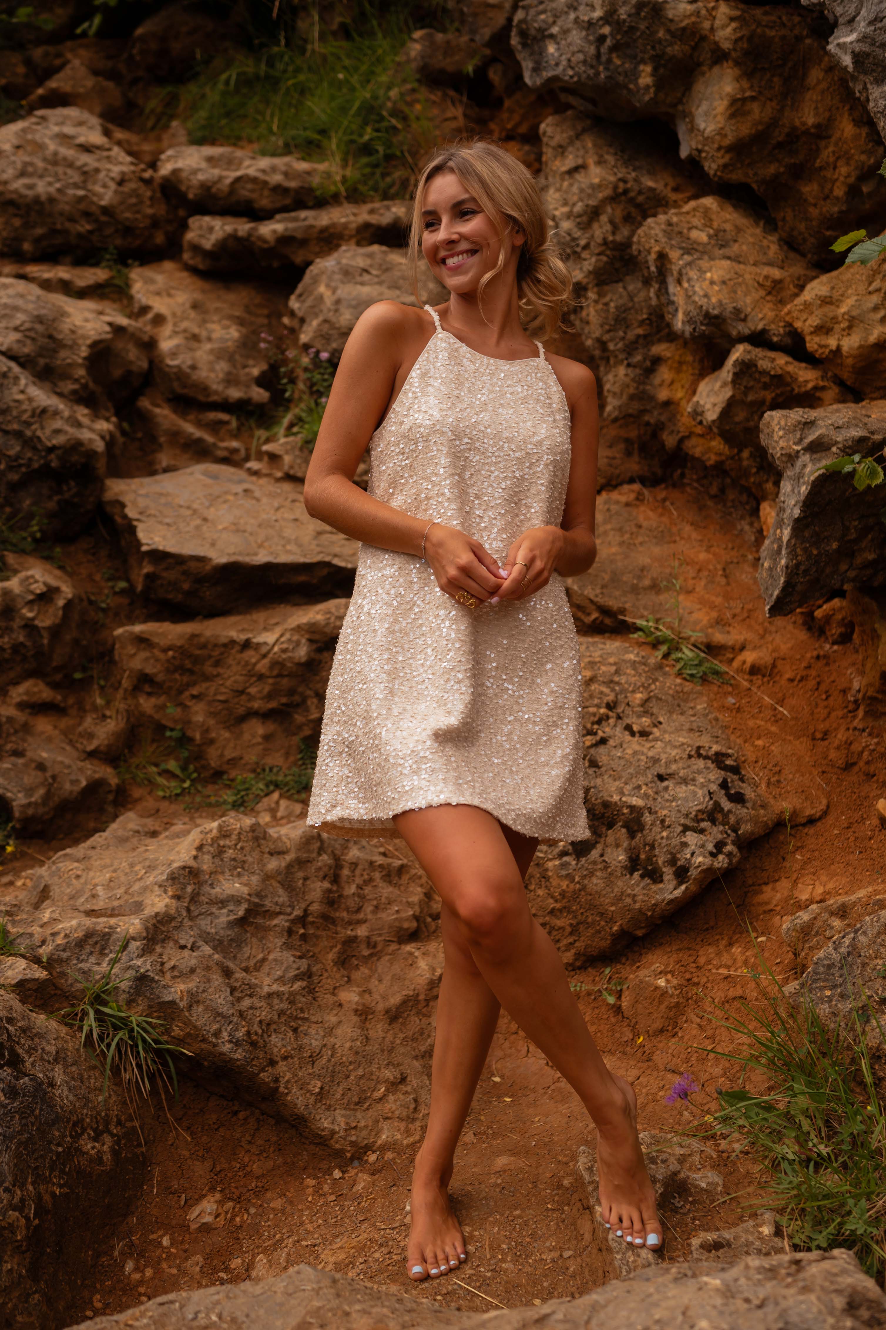 Robe Céleste - écrue - Image 2