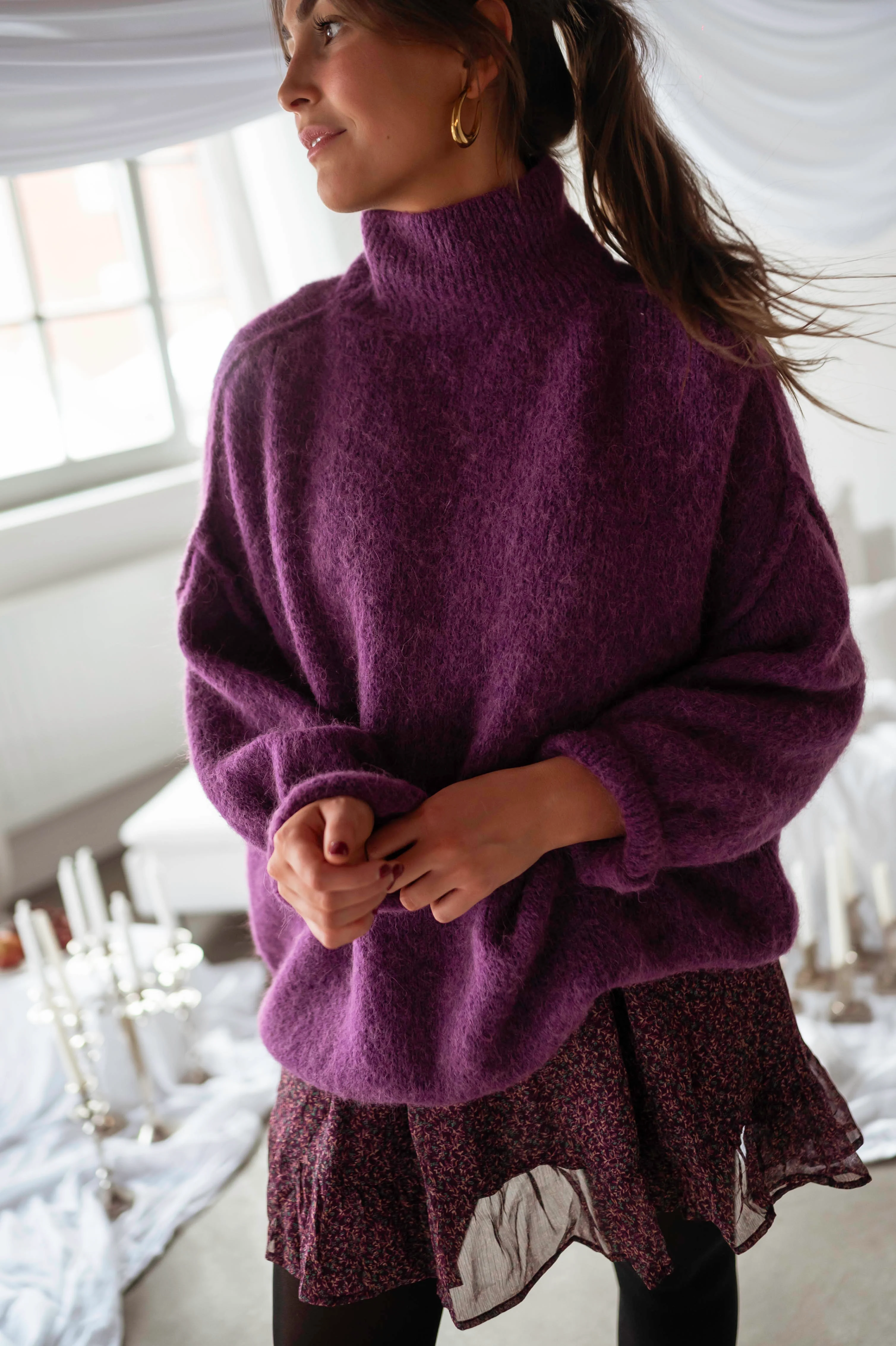 Robe Deavon - bordeaux - Image 14
