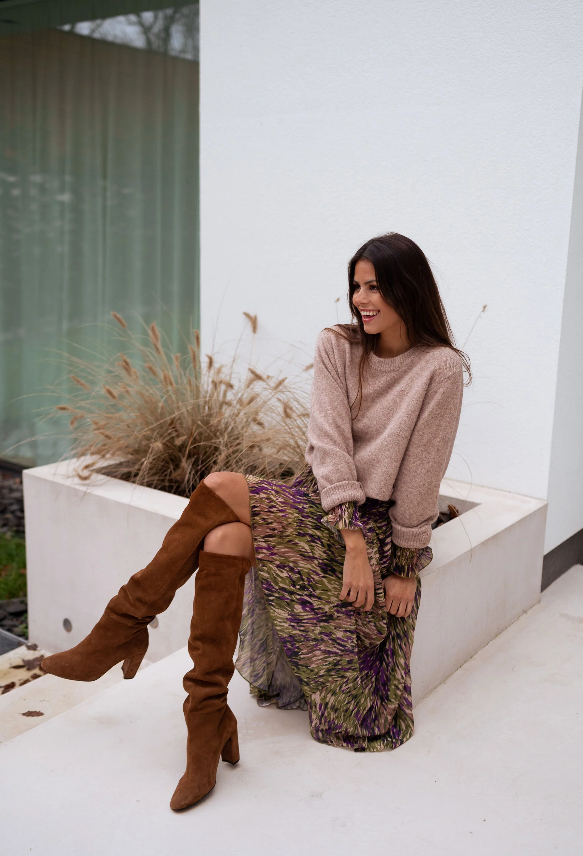 Robe Dola - verte à motifs - Image 13