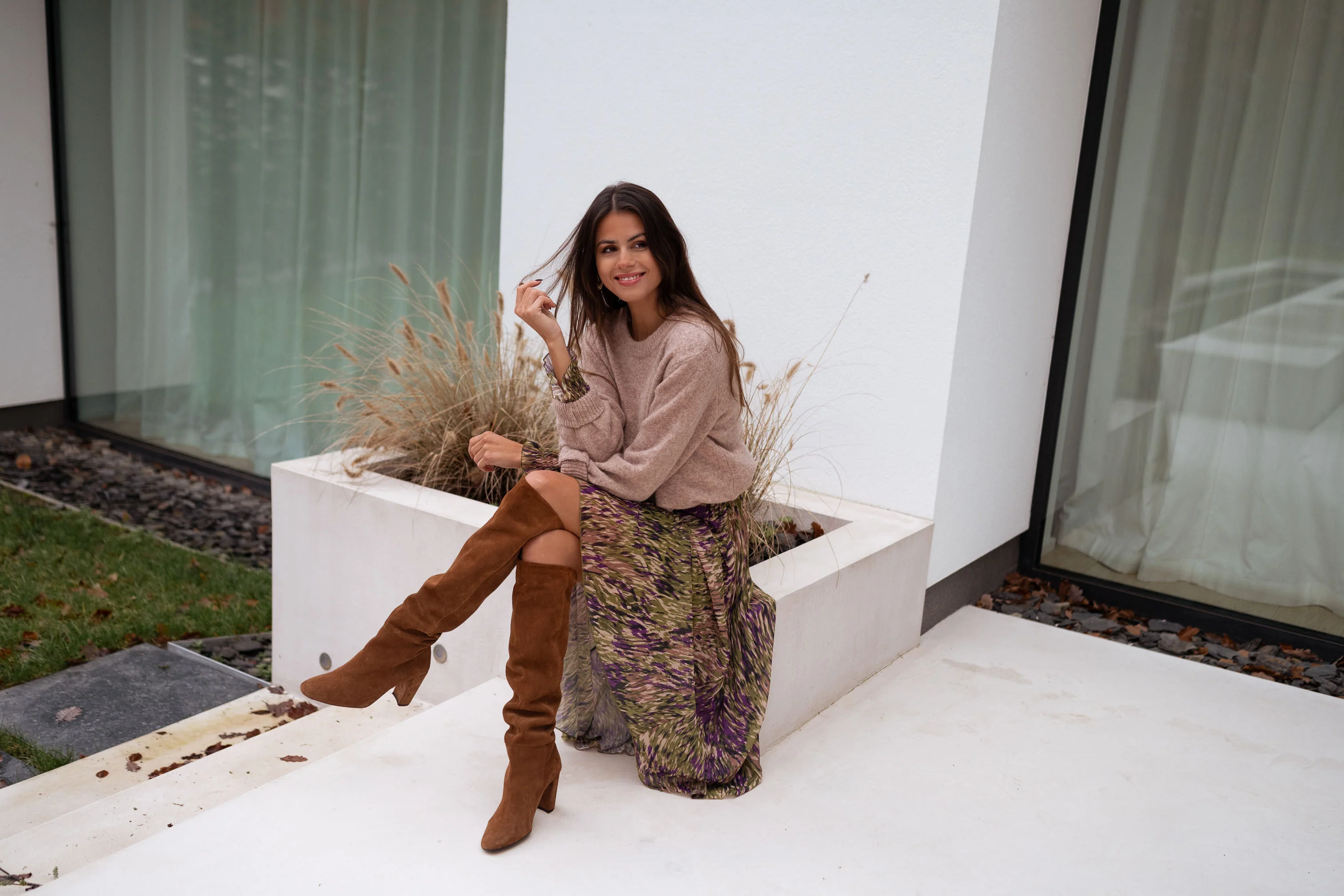 Robe Dola - verte à motifs - Image 6