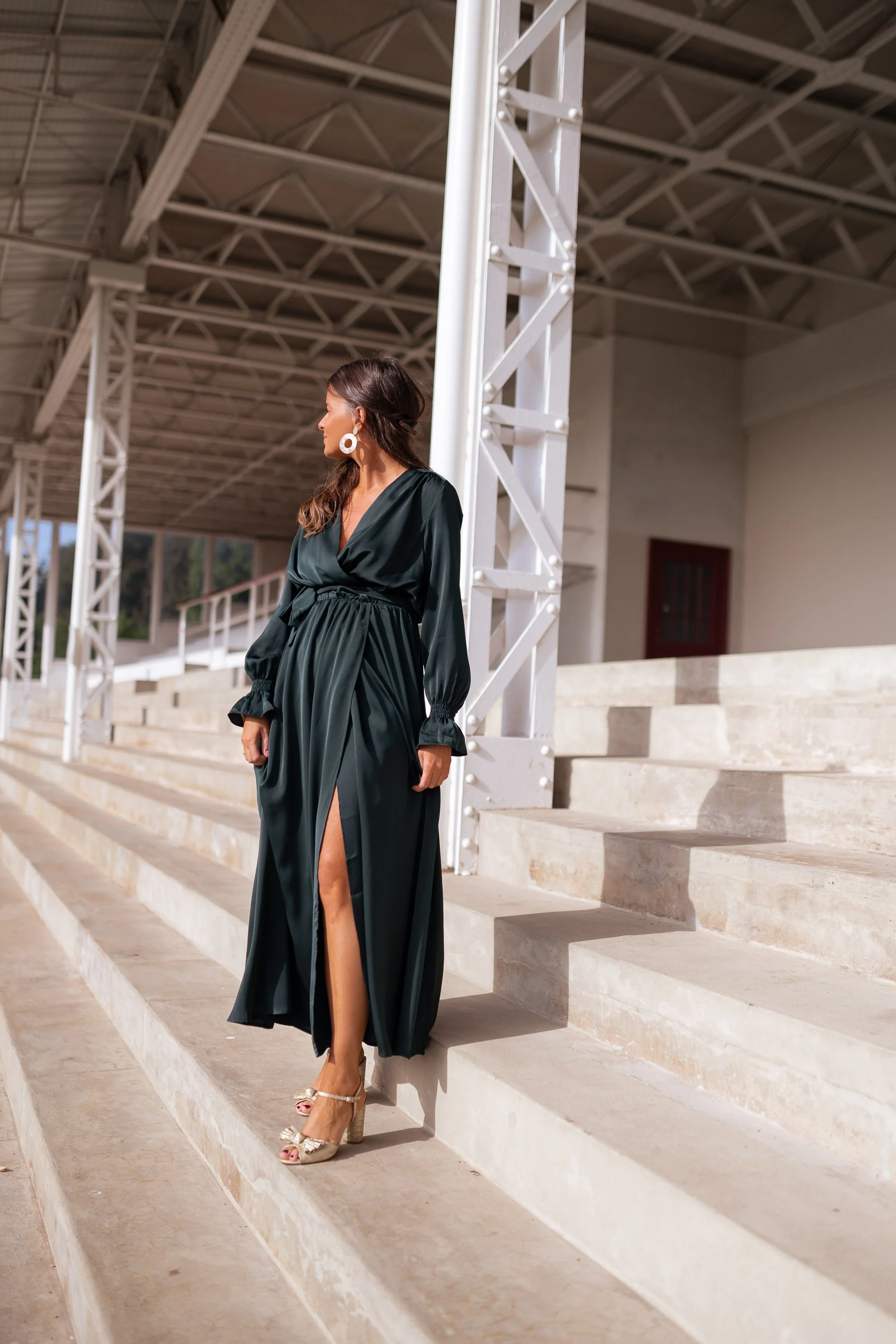 Robe Elita - verte - Image 4