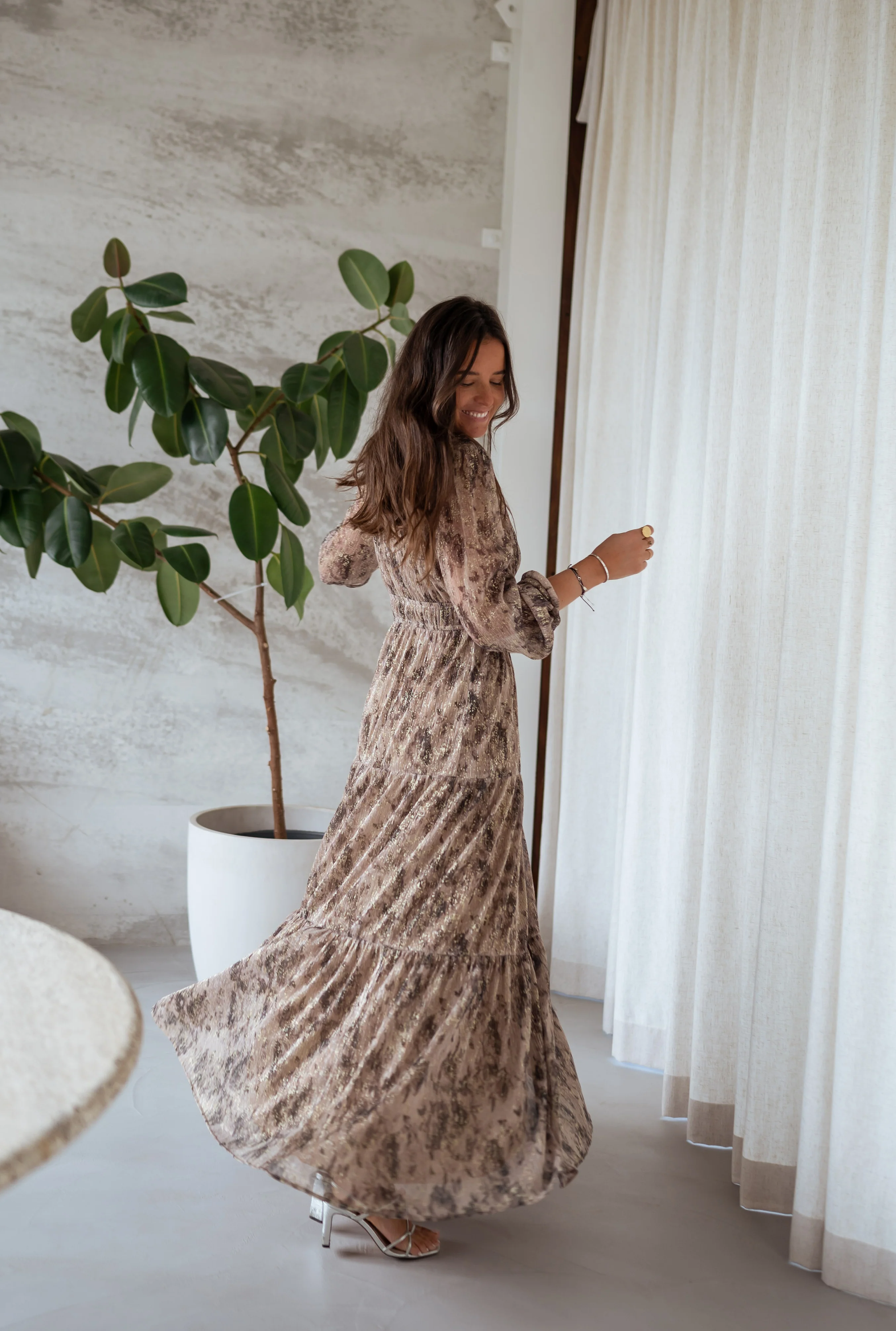 Robe Kany - marron - Image 7