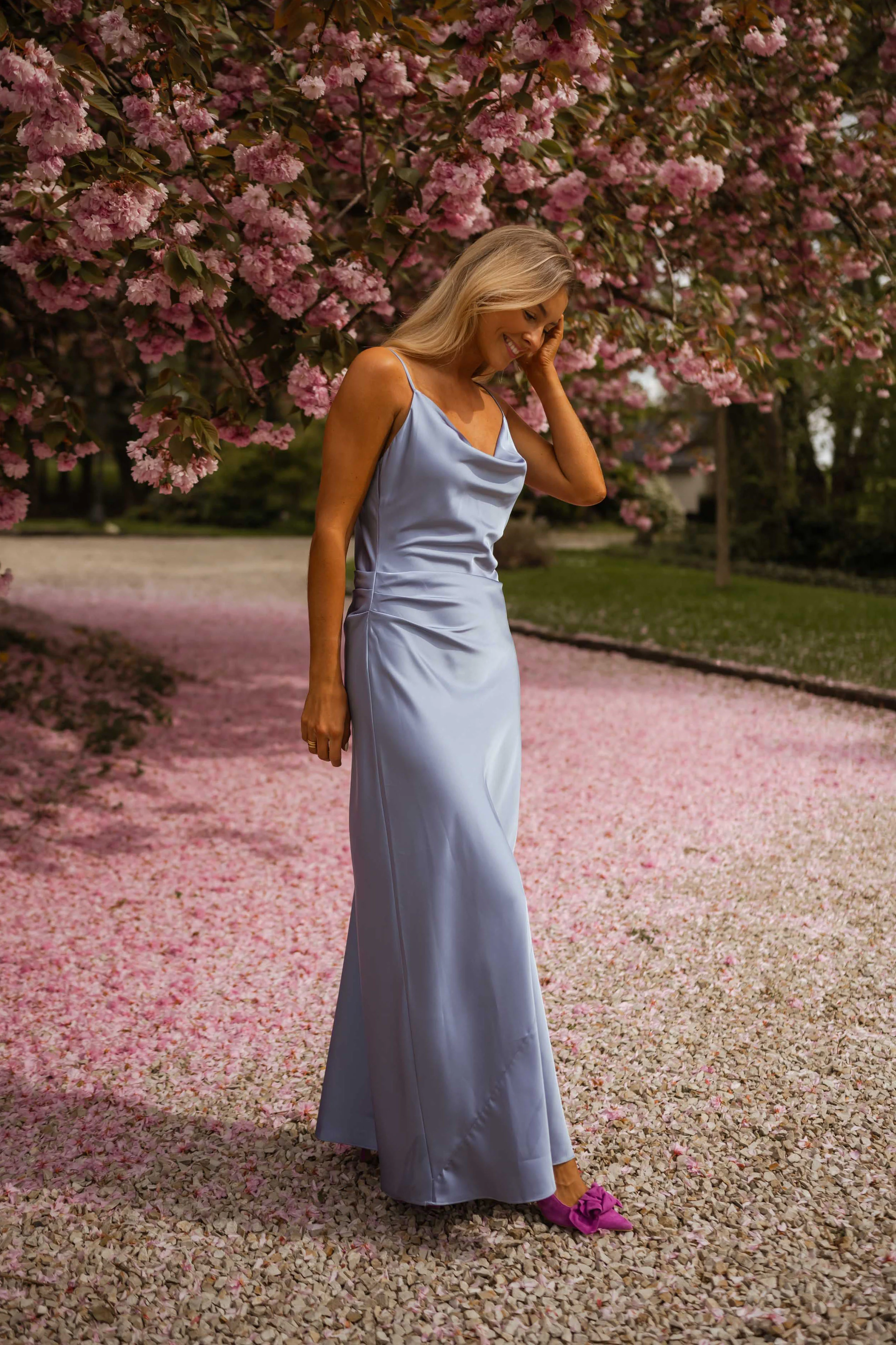 Robe Laura - bleue - Image 8