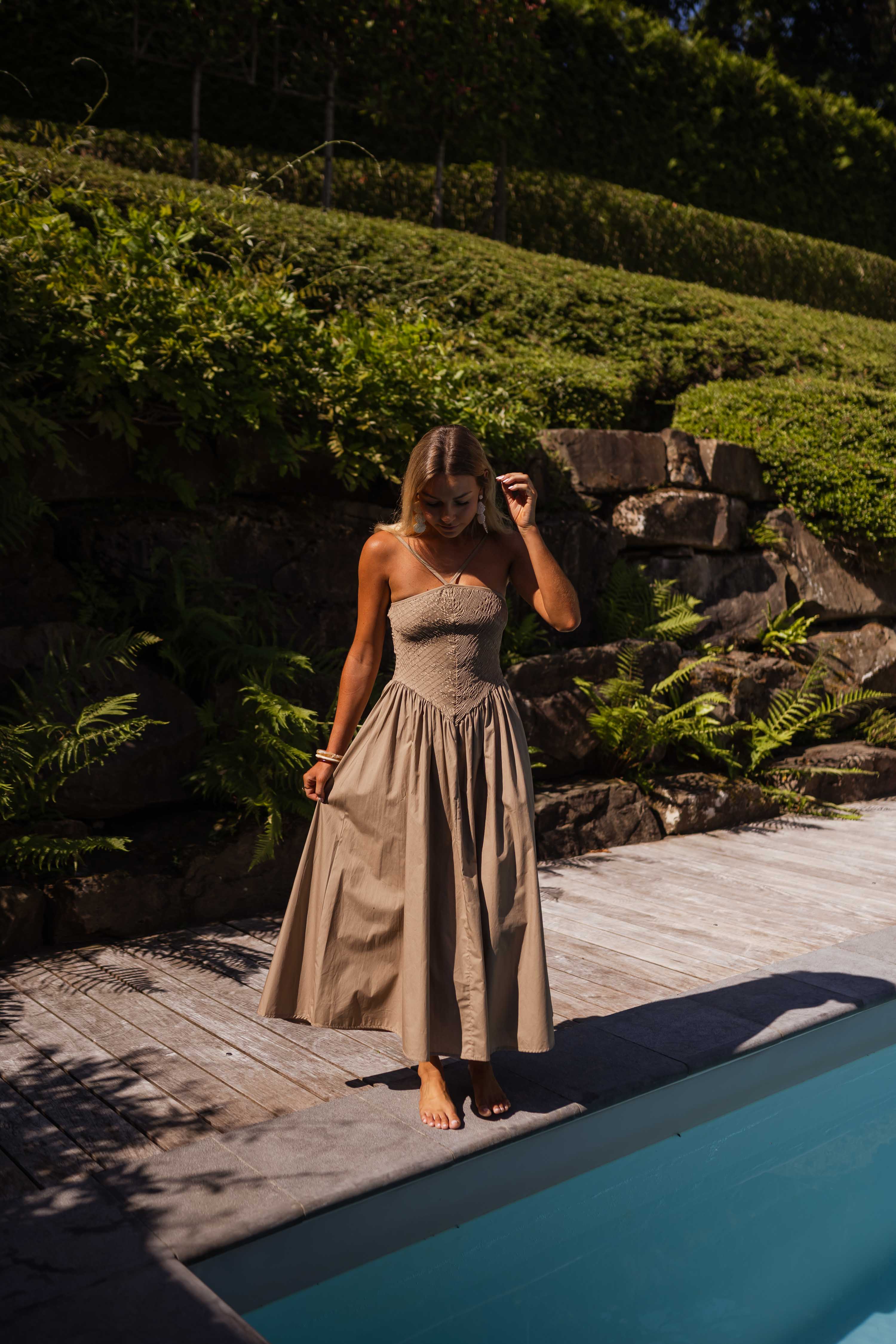Robe Maxine - taupe - Image 5