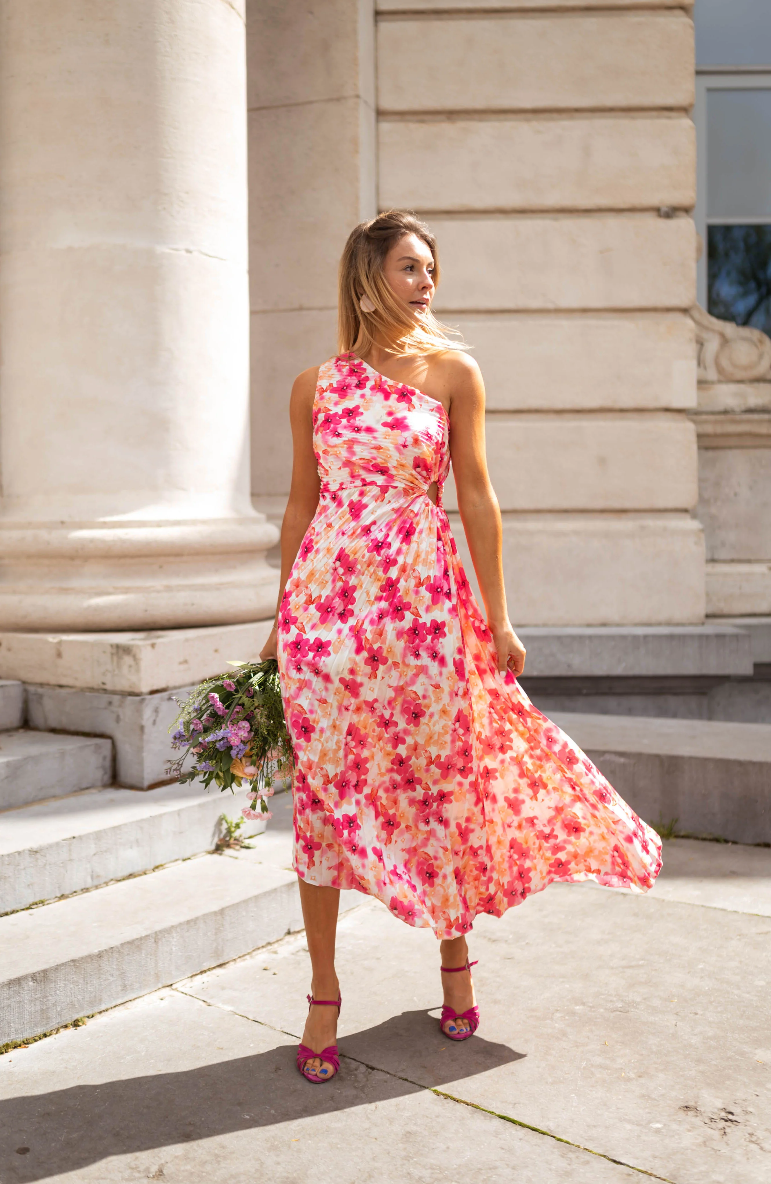 Robe Meredith - à fleurs - Image 5
