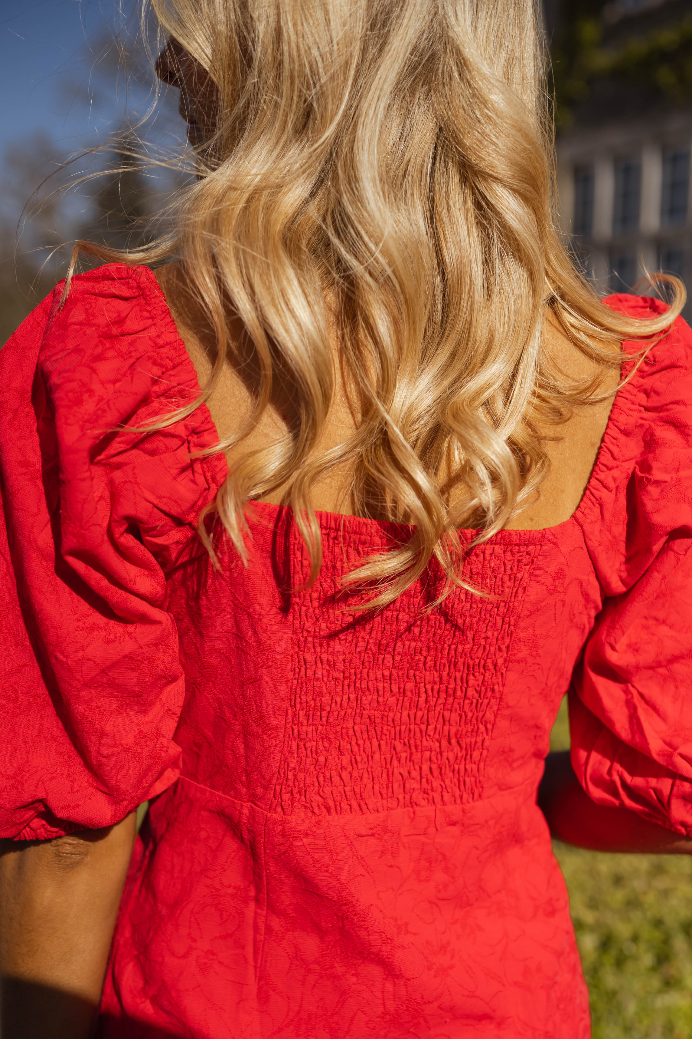 Robe Mia - rouge - Image 7