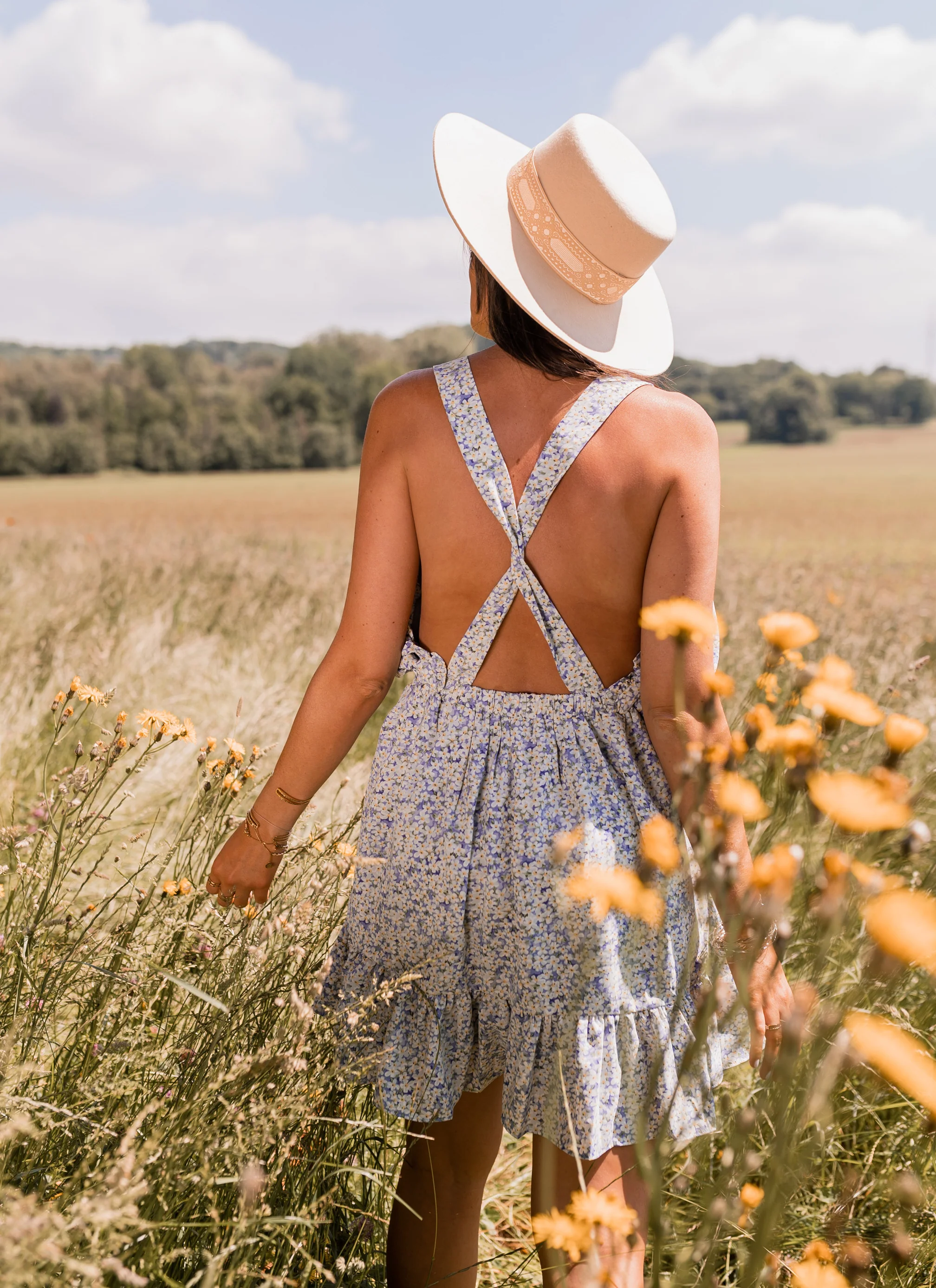 Robe Monya - à fleurs - Image 4