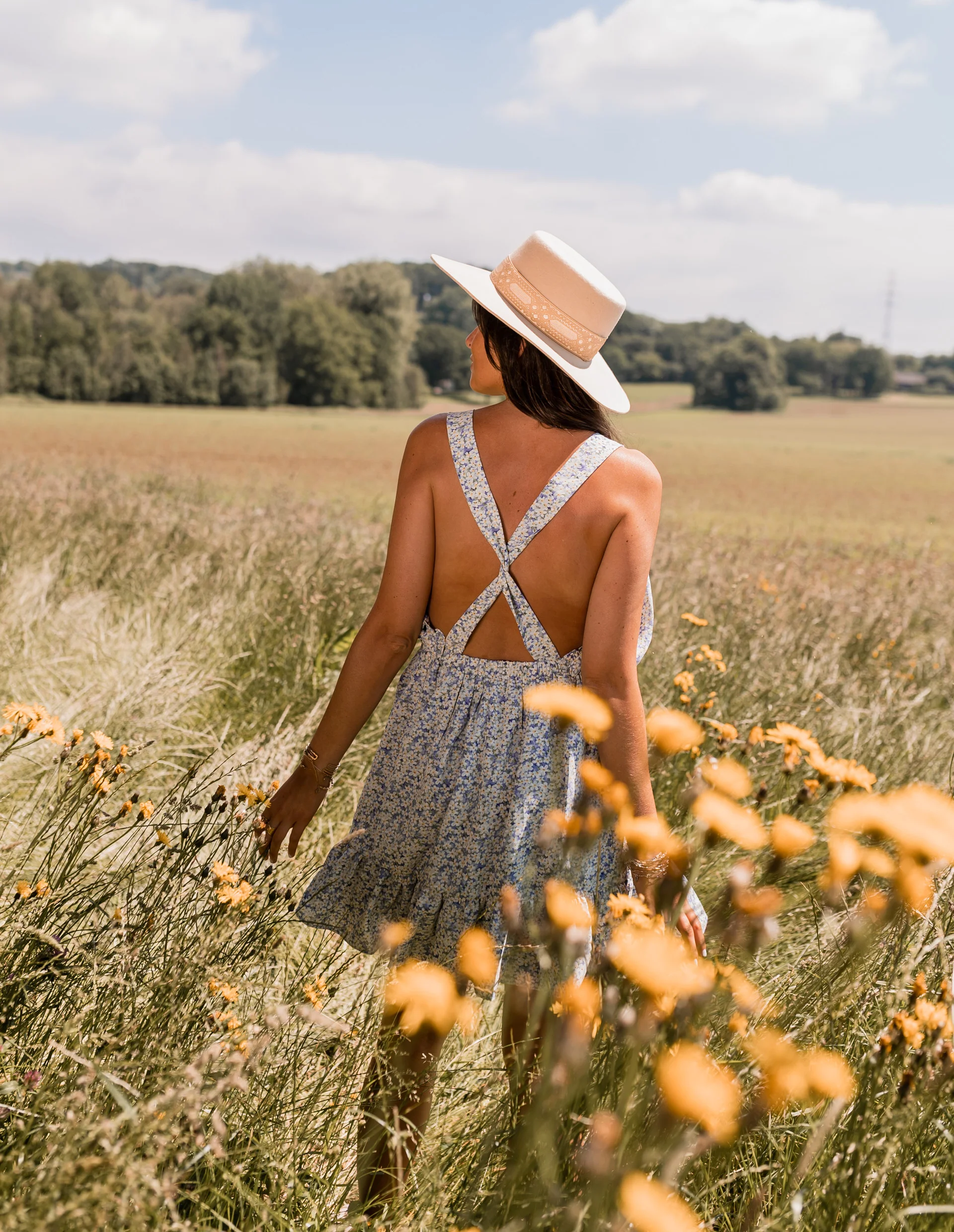Robe Monya - à fleurs - Image 6